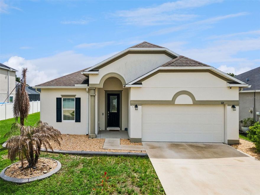 Is there a 3-bed home in DeLand under $400K with a pool, office space, and modern upgrades. This 3-bedroom, 2-bath home in Mallory Square offers 1,679 square feet, built in 2019, featuring a newly installed screened pool, a dedicated bonus room used as an office, and a garage with an electric car charger.
Welcome to 112 Big Pine Key Blvd in the desirable Mallory Square community of DeLand, FL. This well-maintained home delivers the perfect balance of functionality and lifestyle. Inside, the open-concept layout connects the living, dining, and kitchen areas, creating an inviting space for both daily living and entertaining.
A standout feature is the bonus room currently used as a home office, ideal for remote work, study space, or a flexible-use room that adapts to your needs.
The primary suite offers a private retreat with a well-appointed bathroom and generous closet space. Two additional bedrooms provide comfortable accommodations for guests or household members. Built in 2019, the home benefits from newer construction and modern efficiencies.
Step outside to enjoy the newly installed pool with a full screen enclosure, designed for year-round Florida enjoyment with added comfort and reduced maintenance.
Additional highlights include a garage equipped with an electric vehicle charger, supporting a more energy-conscious lifestyle.
Located in Mallory Square, this home offers convenient access to historic downtown DeLand, parks, shopping, and dining. If you're searching for a move-in ready home with flexible space and outdoor living, this property delivers.