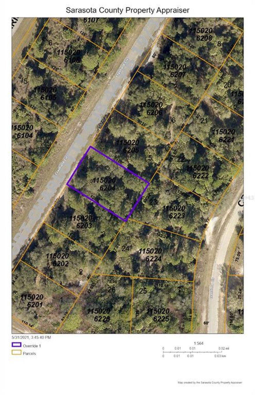 Oversized high and dry premium side by side lot on paved road right next right in the heart of North Port in Port Charlotte. Eateries, shopping, doctors, houses and main highway all nearby.  OWNER FINANCING AVAILABLE.