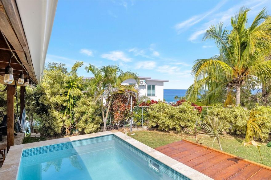 Welcome to Cozy Casitas!!  Located in beautiful, sunny Rincon, Puerto Rico!   Perched on a hill on a 713 sm lot and only a short distance to the popular Sandy Beach.  Each thoughtfully renovated casita offers a true turnkey experience, blending comfort, privacy, and island charm.  Perched on a hill on a 713 sm lot, the casitas have the pretty view of the ocean, lush landscaping & a nice grassy yard.  

Casita One features a spacious covered patio and a private plunge pool—perfect for relaxing while checking the surf. Enjoy beautiful ocean views, serene surroundings, and the ultimate space for rest and relaxation.

Casita Two offers its own private balcony with ocean views, ideal for morning coffee or stargazing at night. 
Casita Three features a newly added private, covered deck, the ideal space for unwinding and enjoying the tropical surroundings.

Each unit has been completely updated with new kitchens, bathrooms, windows, doors, and more. All have their own unique charm and tropical vibe.  The property also includes a generator and cistern, ensuring comfort and reliability year-round.  

With a proven history of strong rental income, Cozy Casitas presents an exceptional investment or personal retreat.

Don’t miss this incredible opportunity to own a slice of paradise in Rincón!
Qualified buyers call for a viewing today!