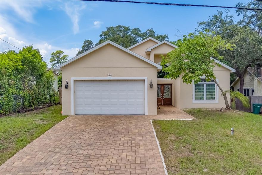 Welcome to 1950 Lillian Ave., a charming residence nestled in the picturesque town of Tarpon Springs. This delightful 3 bedroom 2 bath home combines comfort, style, and a prime location, offering a serene lifestyle in one of Florida's most sought-after communities. Step inside to discover a warm and inviting living space, perfect for relaxation and entertaining. The open floor plan seamlessly connects the living, dining, and kitchen areas, creating a spacious and cohesive environment. The living room features cathedral ceilings, large windows that flood the space with natural light, highlighting the beautiful interior finishes. The kitchen is a chef's delight, equipped with stainless steel appliances, ample counter space, and plenty of storage. The master suite is a tranquil retreat, complete with a spacious closet and a luxurious en-suite bathroom. Additional bedrooms are wellappointed and offer flexibility for guests, a home office, or a personal sanctuary. Located in the heart of Tarpon Springs, this home is just minutes away from the historic Sponge Docks.