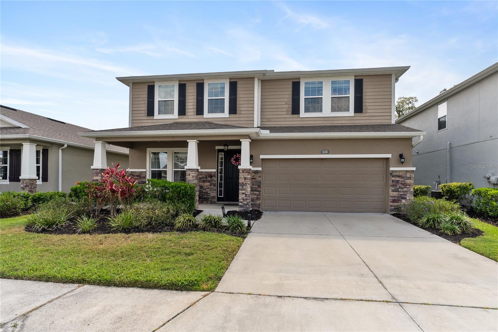 Under New Representation!
BENT TREE | FAIRWAYS. Limited Opportunity – Priced Below Market!
Welcome to your dream home on the 17th fairway of the beautiful Bent Tree Country Club. This spacious 4-bedroom, 3-bath, 2-car garage home ready for immediate enjoyment. Built in 2017, this modern two-story residence blends contemporary style with a functional layout tailored to today’s lifestyle.
Step inside and be impressed by the open-concept floor plan and sleek linear tile flooring. Just off the foyer, a versatile flex room awaits—perfect as a home office, formal dining room, or cozy den. A convenient butler’s pantry connects this space to the gourmet kitchen, which features a massive walk-in pantry, abundant cabinetry, and a large center island ideal for gatherings.
The great room and dining area flow seamlessly, creating a bright and inviting space for entertaining. A private guest suite with full bath on the first floor offers comfort and privacy for visitors. You'll also find a practical mudroom leading to the 2-car garage and a spacious covered lanai for relaxing or outdoor dining.
Upstairs, retreat to the luxurious owner’s suite, complete with a separate sitting area, huge walk-in closet, and a spa-like ensuite bath boasting a garden tub, split vanities, and a walk-in shower. Two additional bedrooms and a full bath round out the upper level.
With low HOA fees and included lawn maintenance, this home offers both convenience and exceptional value. Enjoy optional golf course access, a clubhouse, and on-site dining—all just steps from your front door.