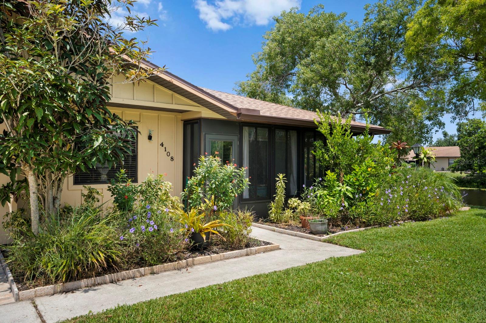 Charming 2 Bedroom, 2 Bath Villa with Stunning Pond View in Heritage Village West!
Enjoy peaceful water views from this beautifully maintained villa featuring 2 bedrooms, 2 full baths, and an unbeatable location within a vibrant 55+ community. The spacious living room flows into a bright eat-in kitchen and a large laundry/utility room with plenty of storage.
The primary suite includes a generous walk-in closet and its own private screened porch overlooking the pond—perfect as a reading nook, atrium, or serene morning retreat. A second large screened porch at the front of the home provides a welcoming outdoor space for entertaining. You'll also love the covered lanai in the back, offering shade and relaxation while you enjoy the pond view.
Heritage Village West is a beautifully landscaped, active community with walking and biking paths, a community pool, and a clubhouse. Conveniently located just minutes from Blake Medical Center, shopping, dining, and entertainment—and only a few miles from the sandy beaches of Anna Maria Island and Bradenton Beach.
Relax, unwind, and soak in the water views—this one won’t last long!