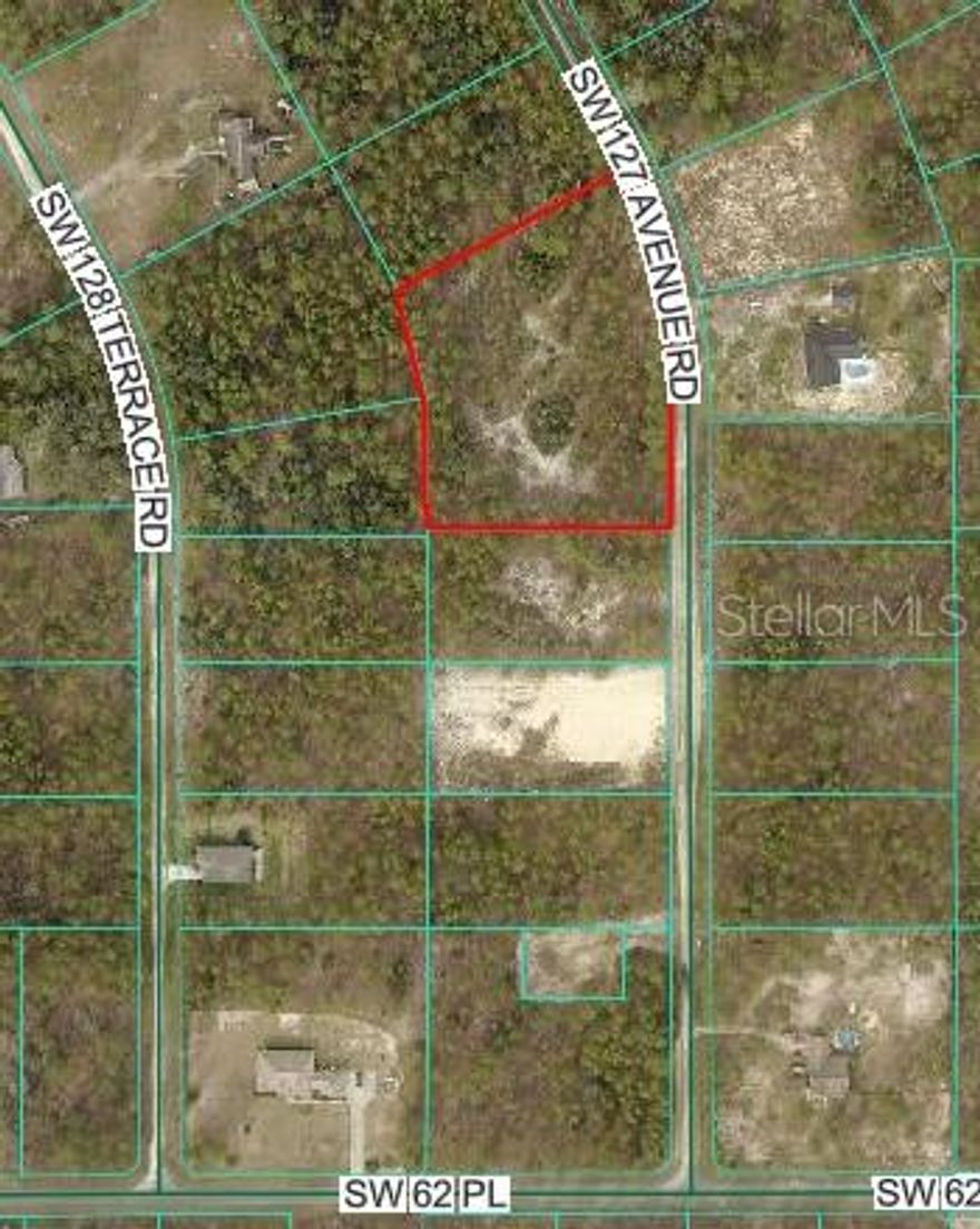 ***The property was platted as two (2) separate PID lots. Confirmation with the county indicates the parcel is eligible to be re-established as the two original individual lots-due diligence required***Rare opportunity to own a spacious, high and dry 2.55-acre buildable homesite in the desirable Rolling Hills community of Ocala. Comprised of a double lot, this property offers added flexibility and value, with ample space to design and build your custom luxury home surrounded by peace, privacy, and natural Florida beauty. Enjoy the freedom of no HOA or CDD fees while creating your ideal rural retreat.

Enjoy a relaxed rural lifestyle with room for a private estate, pool, workshop, or equestrian-inspired setup—all while being just a short drive to the World Equestrian Center, Rainbow Springs State Park, shopping, and dining.

Rolling Hills is known for its large home sites, quiet surroundings, and flexible country living with no crowded subdivision feel. Ideal for those seeking space, freedom, and long-term value in one of Ocala’s growing lifestyle corridors.

A straightforward application process with the Building Department in order to split the lots. Buyers are advised to independently verify all zoning, requirements, and approval steps with the county and to complete their own due diligence regarding any intended use or division of the property.
