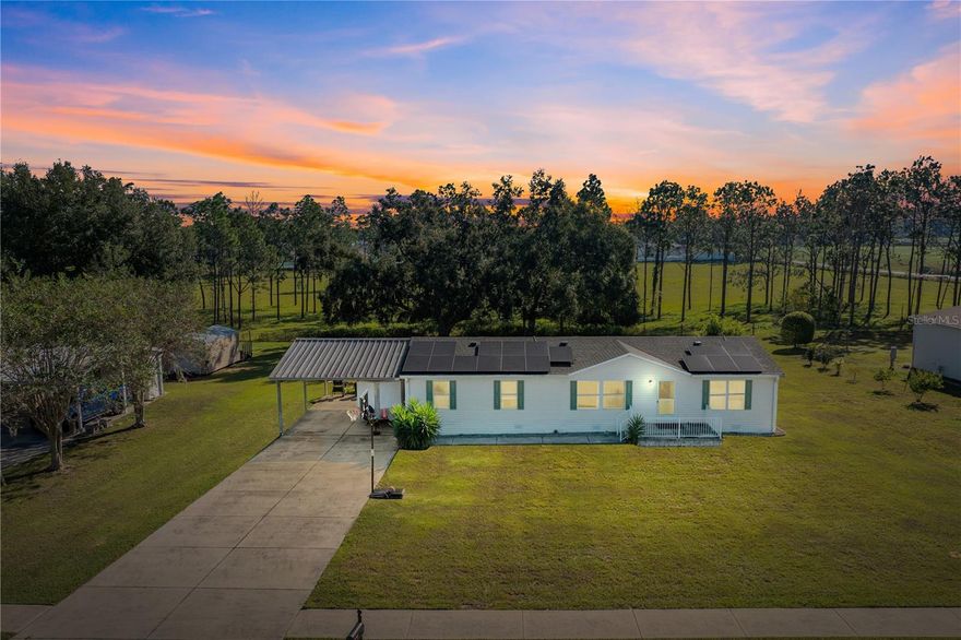 Back on the market with a fresh new price, 13532 Kent Bradley Street in Dade City, FL is ready for its next owner. Whether you're a first-time homebuyer, a seasoned buyer, or an investor, this move-in-ready gem offers the perfect blend of convenience, comfort, and value. Located in the highly desirable community of The Pines, this single-story home sits on nearly half an acre oversized lot with no rear neighbors. Just peaceful views of open pastureland. With a low HOA of just $60 per year and no CDD, this property combines affordability with charm. Seller is offering a $6000 SELLER CREDIT TO BUYER CLOSING COSTS at closing!
Step inside to discover a spacious and open floor plan finished with luxury vinyl plank flooring, a brand new 30-year architectural shingle roof (2025), and a brand-new central heating and air system installed in 2024. The kitchen flows seamlessly into the main living and dining areas, creating the perfect setup for entertaining or relaxing with loved ones. Picture yourself preparing meals in the warm, inviting kitchen while friends gather around, then stepping through sliding doors to your massive screened-in lanai. A true Florida essential where you can enjoy quiet evenings or weekend get-togethers surrounded by mature landscaping and serene pasture views. The oversized lot offers plenty of room to play, garden, or simply relax. Ideal for pets, gatherings, or your favorite outdoor hobbies.
The primary suite is a true retreat, complete with a garden soaking tub, a separate walk-in shower, and plenty of space to unwind at the end of the day. The thoughtful split-bedroom floor plan also includes a flexible den or office area, perfect for remote work, hobbies, or a guest zone. For added convenience, the covered carport keeps your vehicles shaded and protected from the Florida sun. Solar panels have also been added recently, resulting in a lower power bill. Another cost-saving benefit for the new owner.
Beyond the property, the location is unbeatable. Just minutes away, you'll find Publix, Walmart, AdventHealth, IHOP, Beef ‘O’ Brady’s, and Florida Cracker Kitchen for everyday needs and dining. Explore the historic charm of Downtown Dade City with its antique shops, Marketplace at the Farmhouse, and seasonal events like the holiday farmers market. Nearby attractions also include the Pioneer Florida Museum, Burke Park with walking trails, and the Pasco County Fairgrounds, which regularly hosts antique shows, gun shows, VW Bus Week, and more. With easy access to I-75, this location puts you in close proximity to Tampa, Orlando, and Ocala. Making commuting or weekend adventures a breeze.
This property offers a rare opportunity to enjoy peaceful Florida living with modern comforts, all in a thriving area of Dade City surrounded by growth and charm. From relaxing on the lanai to cooking in your cozy kitchen, there’s no shortage of ways to enjoy life at 13532 Kent Bradley Street. Come see for yourself what makes this home so special and start imagining the life you could build!