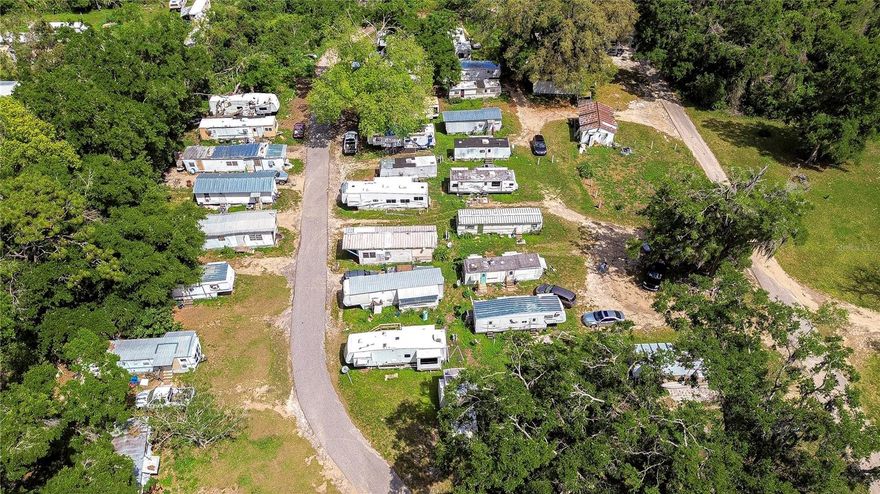An exceptional chance to acquire two established mobile home and RV parks—Great Bay and Forest Oak—totaling 47 units across 9.84 acres in growing Dade City, Florida. Ideally positioned off US Highway 301, this property combines strong visibility with convenient access, just minutes from the heart of town. The majority of units have been updated, creating a solid foundation for consistent rental income. Both parks are supported by city water or well, and septic systems, ensuring reliable infrastructure for current and future operations. Set within Flood Zone X and surrounded by peaceful farmland, the property offers a unique blend of stability and growth potential. Investors will appreciate the rare opportunity to secure two parks in one purchase, with room to optimize performance and increase long-term value.