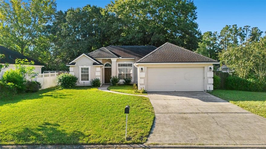 Discover this beautifully maintained 4 bedroom, 2 bath home on a spacious corner cul-de-sac lot in the desirable 32224 area of Jacksonville. With 1,644 square feet of living space, the open floor plan features vaulted ceilings in the family room, a cozy wood-burning fireplace, and abundant natural light. The kitchen offers granite countertops, ample storage, and flows seamlessly into the dining and living areas, making it ideal for entertaining. Both bathrooms are updated with granite finishes, and the primary suite includes a step ceiling, walk-in closet, and private en-suite bath.

Upgrades throughout the home include laminate wood and ceramic tile flooring, as well as a converted sunroom with extended AC vents for year-round comfort. Outside, the fully fenced backyard offers privacy, space for gatherings, and potential for a pool. A two-car attached garage provides additional storage and convenience.

Located near schools, shopping, dining, and just a short drive to local colleges including Florida State College at Jacksonville and Jacksonville University, this home combines comfort, convenience, and long-term value.