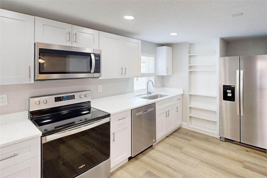 460 B Cambridge is a beautifully updated 2 bed / 2 bath home offering 945 sq ft of stylish living space. Every detail has been thoughtfully upgraded to create a modern, move-in ready retreat.

Inside, you'll find:

-Gorgeous hardwood floors throughout

-Brand-new kitchen with stainless steel appliances, shaker cabinetry, quartz countertops, and a spacious open shelving pantry

-Two fully renovated bathrooms, including a walk-in tiled shower with modern finishes

-Spacious bedrooms with ample natural light and contemporary barn-style doors

-Fresh, neutral paint and updated lighting fixtures for a clean, modern look

-Step outside and enjoy your oversized private backyard, perfect for entertaining, pets, or simply relaxing in your own outdoor sanctuary.

Location Highlights:
460 B Cambridge is ideally situated near the best of Central Florida living:

Just minutes from Winter Park Village, Park Avenue, and Rollins College

Quick access to I-4 and Downtown Orlando

Close to shopping, dining, and entertainment at Altamonte Mall and Cranes Roost Park

Short drive to AdventHealth Winter Park and other major employers

Close to Trader Joes, Sixty Vines, Whole Foods, LA Fitness, HILI Pilates, Publix, Glass Knife, Foxtail and many more cafes, fitness studios and dining destinations

This home combines the convenience of a central location with the comfort of a fully modernized interior and a backyard oasis.

Why You'll Love It
Live in a modern, move-in ready space with all the style you expect and all the conveniences you want. Whether you're heading out for a workout, grabbing groceries, meeting friends for dinner or coffee, or just enjoying your private outdoor retreat, 460 B Cambridge delivers a rare blend of charm and location ease.

Water and Electricity is tenant responsibility.