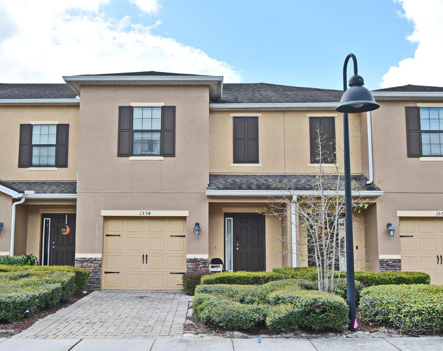 Welcome to this charming 3-Bedroom, 2.5-Bath Townhome in the highly sought-after Hanover Pointe Community. Perfect for first-time buyers, those looking to downsize, or investors, this home offers the ideal blend of comfort and low maintenance living.

Step inside to find tile flooring throughout the main level and a spacious kitchen featuring stone countertops, ample cabinetry, and a cozy eat-in space that overlooks the bright and airy living room. Sliding glass doors lead to a covered back patio with serene conservation views and no rear neighbors—perfect for peaceful evenings outdoors.

Upstairs, you’ll discover three well-appointed bedrooms, including a primary suite with a generous walk-in closet, along with a convenient laundry closet. The community itself provides added amenities, including a sparkling pool to enjoy on warm Florida days.

Located just minutes from US Hwy 17-92, I-4, shopping, dining, and more, this home offers both convenience and tranquility.