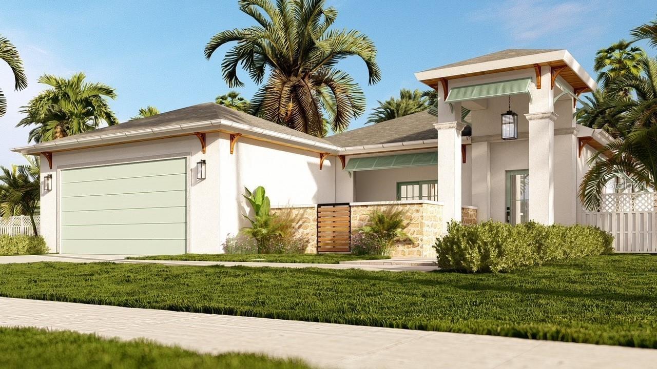 Pre-Construction. To be built. Pre-Construction. To be built. RENDERINGS - photos of the home are virtually staged! Prime Buildable Lot in the Heart of Sarasota – Minutes from Downtown! Become a new-build homeowner within 6 months! This high-quality 3 beds/2 baths 2,456 SqFt Sterling model home is made of LIGHT-GRADE STEEL combined with today’s most advanced technologies and precision engineering. Introducing your dream home! This stunning property boasts a range of eco-friendly features that will impress even the most discerning buyer. Built using green materials and techniques, this home is not only ENERGY EFFICIENT and sound absorbing but also fire and pest resistant. It's up to ten times stronger than traditional wood framed structures, making it a safe and secure haven for you and your loved ones. The home's HURRICANE IMPACT windows and sliders meet Miami-Dade standards, providing unparalleled protection. Inside, you'll find R-38 closed-cell insulation in the roof and R-19 closed cell insulation in the walls, offering superior thermal insulation compared to traditional wood framing. The energy savings compared to framed walls range from 50% to 70%, helping to keep your utility bills low. The home is also equipped with tankless water heaters, which are 50-60% more efficient than traditional water tanks. This feature, combined with the home's air-tight walls, helps keep dust, dirt, and other allergens out, ensuring cleaner and healthier air. And, with its vermin and insect-resistant design, you can rest easy knowing that pests will never be a problem. With no detail overlooked, the traditional Florida ranch style is enhanced with modern elements and excellent interior and exterior design. Relax, retreat, and enjoy your privacy on the patio. Additional features include luxury vinyl floorings, a high-quality stainless steel appliance package, granite/quartz (upgrade) countertops, and a free-standing oval tub. For a detailed list of features and floor plan refer to the attached brochure. You have all that is necessary to live the FLORIDA LIFESTYLE. Don’t miss out on this one-of-a-kind opportunity and make your move ASAP. Call now to schedule your private tour! Seize this rare opportunity to build your dream home or investment property in one of Sarasota’s most sought-after locations. Situated less than 2 miles from Sarasota Memorial Hospital and under 3 miles to the vibrant energy of Downtown Sarasota, this vacant land parcel offers the perfect blend of convenience, lifestyle, and long-term value.