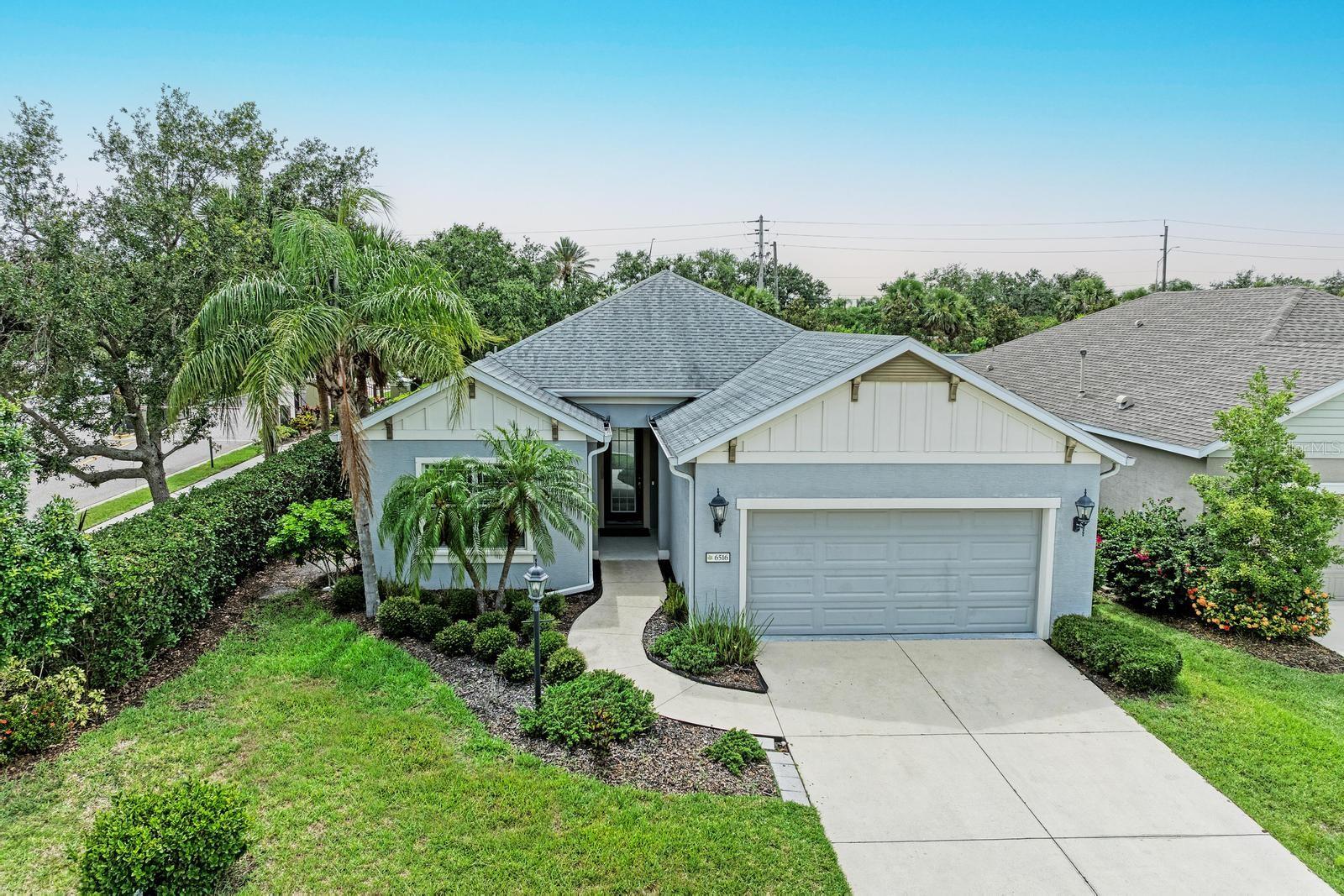 This Move In Ready 3bed/2bath home is located in a desired Woodbrook Community of Sarasota, FL. This Blue Sky 2 Plan by Neal Communities features very spacious and cozy 3 bed PLUS Office/Den Room with 2 Bath. Owner has extended Screen In Lanai where you can have that Florida Sunshine Relaxation with perfect water view. This Home is located very close to UTC Mall, all major shopping, dining, grocery shopping and beaches. This Gated Community featuring Community Pool. Home is also available for Sale. Call Listing Agent to learn more.