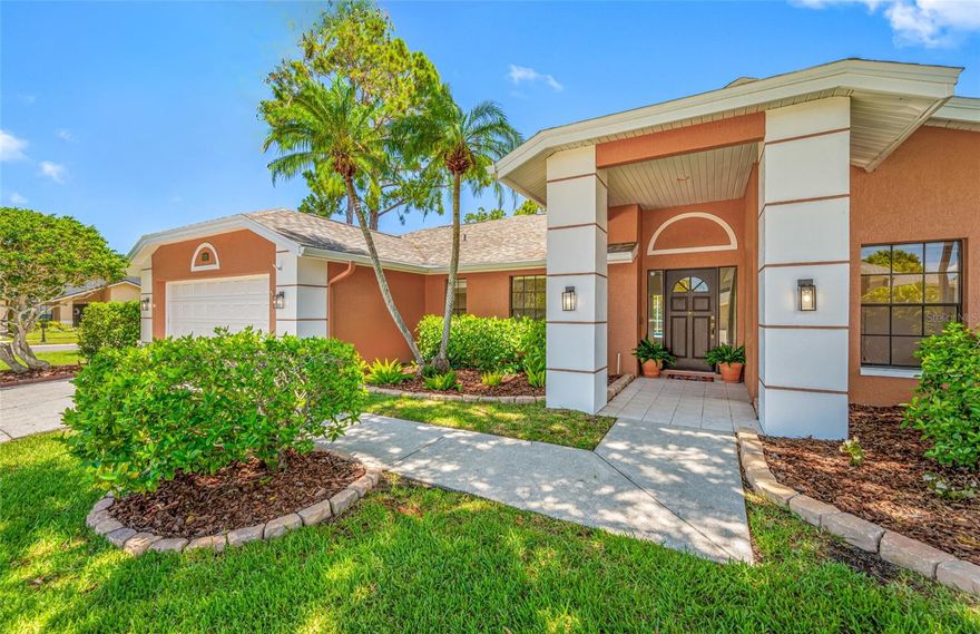 One or more photo(s) has been virtually staged. You aren’t just buying a Home, you’re buying a lifestyle! Imagine yourself in this well-loved and meticulously maintained Safety Harbor residence, just minutes away from the charming and picturesque Main Street. ** Instant Equity Opportunity — Priced $40,000+ ** BELOW Professional Appraisal! ** (Appraisal date 09/2025). Opportunities like this don’t last long. "Have YOU been WATCHING THIS ONE online or in your property searches?" Schedule your private showing today and see why this home is NOW one of the best values in the neighborhood! ** After a picturesque drive into Huntington Trails Community entrance, you arrive at 1111 Chatham Court—a solid block-built home, resting on a lush, wide corner lot. Mature Florida landscaping and flowering hedges frame the attractive exterior, setting the tone for the pride of ownership that defines this highly desirable neighborhood.
**Located in an X Flood Zone, this property currently does not require flood insurance—offering both security and cost efficiency for homeowners.**
Step inside and feel instantly at home. This spacious, sun-drenched layout offers both elegance and comfort, beginning with a formal dining room perfect for hosting. Two generous living areas provide flexibility for entertaining or relaxing—one featuring a cozy wood-burning fireplace that anchors the space with warmth and charm.
The heart of the home is a chef-inspired kitchen with stainless steel appliances, granite countertops, subway tile backsplash, and an abundance of soft-close cabinetry and pull out drawers. A breakfast bar and eat-in nook make mornings easy and inviting.
The split-plan design offers four sunlit bedrooms, including a luxurious primary suite with soaring vaulted ceilings, an oversized walk-in closet, and a private en-suite bath. Thoughtfully updated with sleek, modern finishes, the bathroom provides a spa-like retreat that invites you to unwind in style.
Enjoy the convenience of a spacious, fully equipped laundry and utility room—featuring a full-size washer and dryer and generous cabinetry for storage and easy organization.
In the 2 car garage, take advantage of a generously sized, partially finished attic space—complete with built-in shelving and overhead lighting—ideal for organized storage, seasonal décor, or even a future hobby nook.
Enjoy seamless access to the beautiful, screened-in sparkling swimming pool and expansive covered lanai from nearly every room in the home. Whether you're hosting a weekend gathering or enjoying a quiet morning coffee, this private and inviting outdoor haven not only extends your living space but truly embodies the essence of Florida living.
Rest easy knowing the home’s major upgrades have all been taken care of within the last five years. Noteworthy improvements include fresh exterior paint in 2023 and a full interior refresh in 2025—complete with the removal of all popcorn ceilings. The kitchen is equipped with newer appliances and enhanced by modern lighting fixtures, while the water heater and HVAC system were both replaced in 2024. To top it all off, the roof was updated in 2019, ensuring peace of mind for years to come.
The Huntington Trails neighborhood in Safety Harbor offers the best of both worlds: proximity to the vibrant downtown, scenic waterfront parks, and miles of bike and walking trails—plus access to top-rated schools. 
Golf cart-friendly! Experience the peace and pride of belonging to a community that genuinely feels like home.