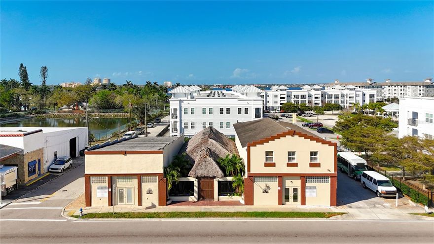 Prime commercial opportunity located at 1007 Manatee Avenue East in old downtown Bradenton, Florida. The property offers approximately 52 feet of frontage along Manatee Avenue East with excellent visibility and an AADT of approximately 22,500 vehicles per day. The site includes approximately 21 shared on-site parking spaces (with the property at 1001 Manatee Avenue) and is conveniently located minutes from Downtown Bradenton, US-41, and nearby residential neighborhoods. The property is zoned BR (Business/Residential) and T4-O (Transect 4 – Open) which support neighborhood-scale commercial, office, residential, and mixed-use development consistent with the City of Bradenton Comprehensive Plan. Uses and development standards are subject to City review and approval. Located in central Manatee County and near new multifamily development and just south of the Bradenton Riverwalk, this property presents a strong opportunity for owner-users or investors seeking a well-positioned commercial asset. The property features an updated one-story office/mixed-use building offering approximately 4,480 square feet of air-conditioned space. The first floor includes an open area, one restroom, multiple meeting areas, and a small kitchen. The second floor consists of six private offices, a reception area, and an additional restroom, with a private entrance separate from the first floor, allowing for flexible multi-tenant or owner-user use. The adjacent property at 1001 Manatee Avenue East is also available for sale and includes a here is also a tiki hut situated between the two buildings that provides outdoor seating or a courtyard-style event space that can host 80 + people.  The property has previously been used for weddings, meetings, and private celebrations.  Please contact the listing agent for additional information and to schedule a private showing of one or both properties. Owner financing may be available. There is also a food truck that is available for $40,000.
