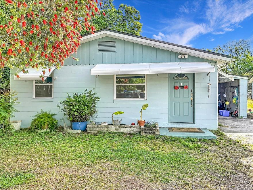 Central NSB Location – Super Convenient | Recently Renovated | Oversized Deep Lot | No HOA | Room for RV/Boat + Accessory Structure Potential (confirm with Zoning).  

Completely turnkey, tastefully upgraded 3-bedroom, 1 bath residence delivering a seamless blend of contemporary finishes and practical living in a highly desirable New Smyrna Beach location. Every detail has been thoughtfully refreshed, creating a bright, inviting interior that feels both modern and comfortable.  Set on an impressive 232-foot deep homesite, the property offers abundant space for RVs, boats, work vehicles, or recreational equipment—without the limitations of an HOA. There's a covered carport with an attached utility/laundry room that enhances convenience and functionality.  The property has a nice mature tree canopy along with an expansive open backyard.  The backyard features fruiting banana trees, and an outdoor sitting area for relaxing or entertaining. The backyard on a deep lot is adequate for future enhancements (additional workshop, and additional storage). Recent renovations brought new impact windows, upgraded cabinetry, granite countertops, and a full appliance package including a gas range. Additional improvements include a new electrical panel, updated outlets, stylish interior doors, contemporary lighting and plumbing fixtures, and durable luxury vinyl plank flooring throughout. Both the new 2025 HVAC and newer 2022 roof provides added peace of mind.  The bathroom has been tastefully renovated featuring new tile, and a walk-in shower.  The carport provides additional functionality and includes a washer and dryer for added convenience.  Ideally located just minutes from both Canal Street and Flagler Avenue districts and all the great benefits they have to offer, from shopping, dining, and the beautiful beaches of New Smyrna.  This property is an excellent option for a primary residence, investment property, or coastal retreat.  Do you love walking or nature?  Access to the New Smyrna Beach Walking Trail is located across from the house.  The trail is a 2.2-mile serene trail showcasing New Smyrna’s natural beauty – perfect for walker and joggers! Schedule your showing and come experience the space, flexibility, and potential this unique New Smyrna Beach property has to offer.