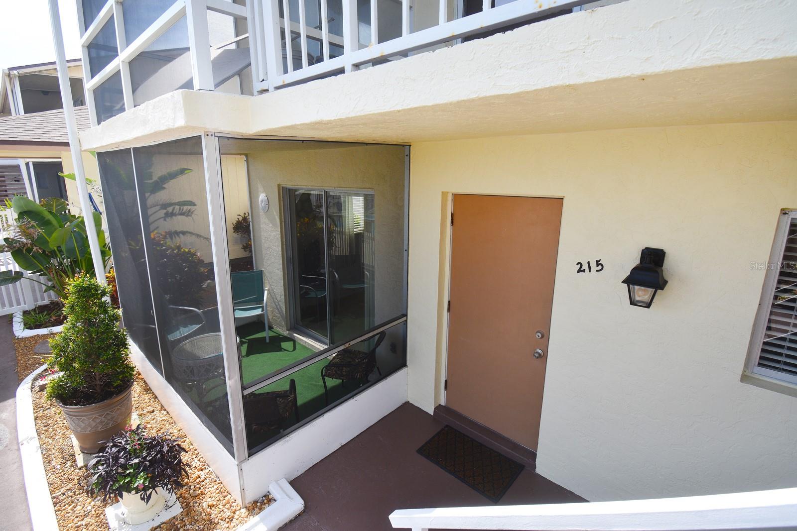 Rarely available ground floor end unit. Easy access to Sharkey's and Finns restaurant. ( one mile away) Enjoy relaxing on your screened lanai, with easy access to parking and just steps from the pool. Legacy trail is close by for cycling and walking. Historic downtown Venice with cafes, art galleries, shopping and cultural events nearby. Island Lifestyle and outdoor living, sunsets at the beach are fantastic!! Plenty of golf courses within 15 minutes. Enjoy the Venetian Waterway Park and Farmers Market on weekends. Home comes completely furnished. Come take a look.