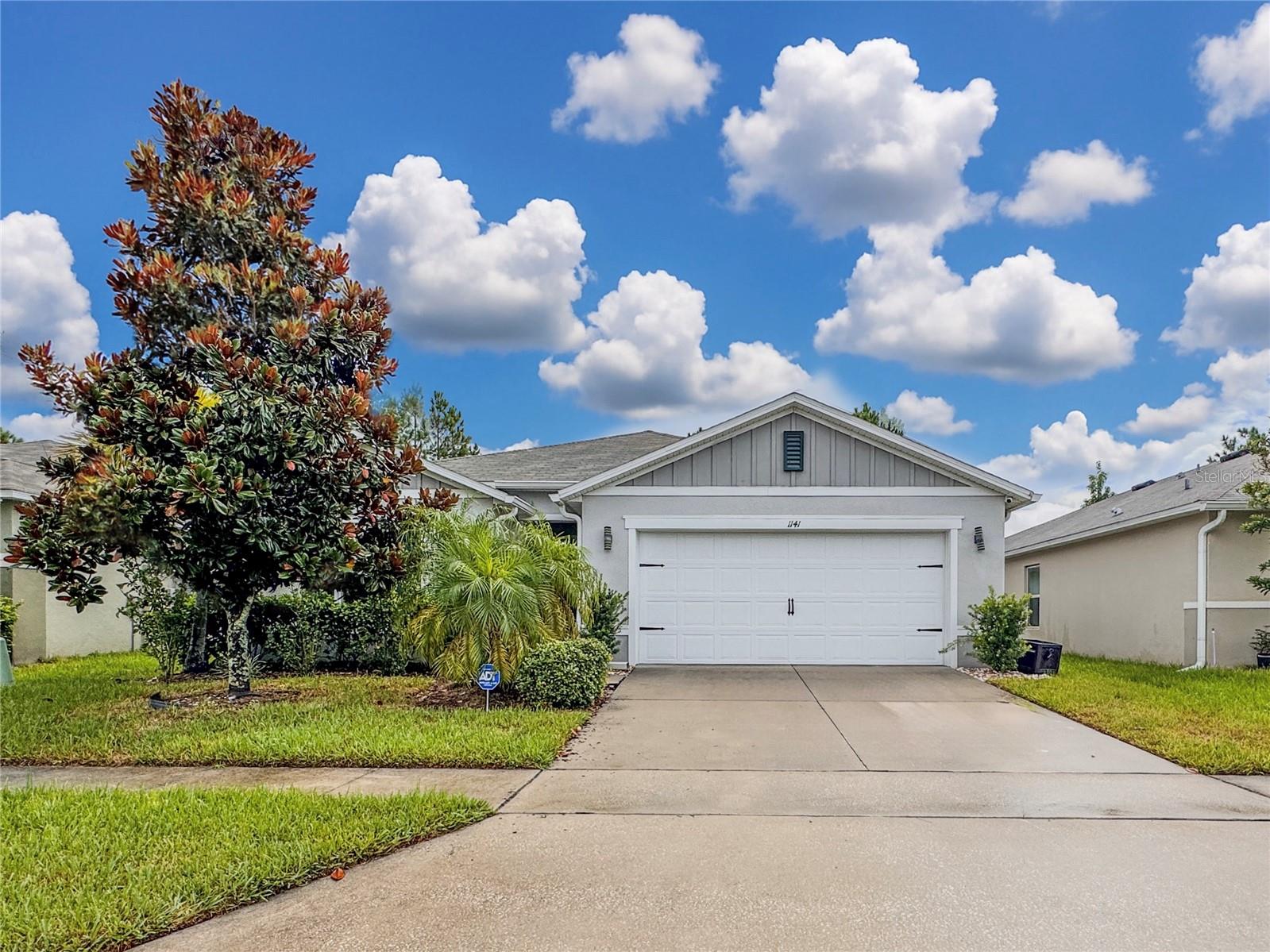 Welcome to TRIVOLI RESERVE!! A beautiful community with playground, an amazing pool for relaxation and conveniently located near to the most popular attraction park in Florida, Walt Disney World. Open the front door and get amazed by a combo living room, dining room, a luxury vinyl floor and a gorgeous kitchen to impress any chef. These 4 bedrooms and 2 bathrooms home offer a breathtaking primary bedroom located on one side of the house provided more privacy. YES, all the chandeliers are staying with the home for a non-stop festival of beauty and Elegance. This is the opportunity you've have been waiting for. Don't wait, schedule your showing now!