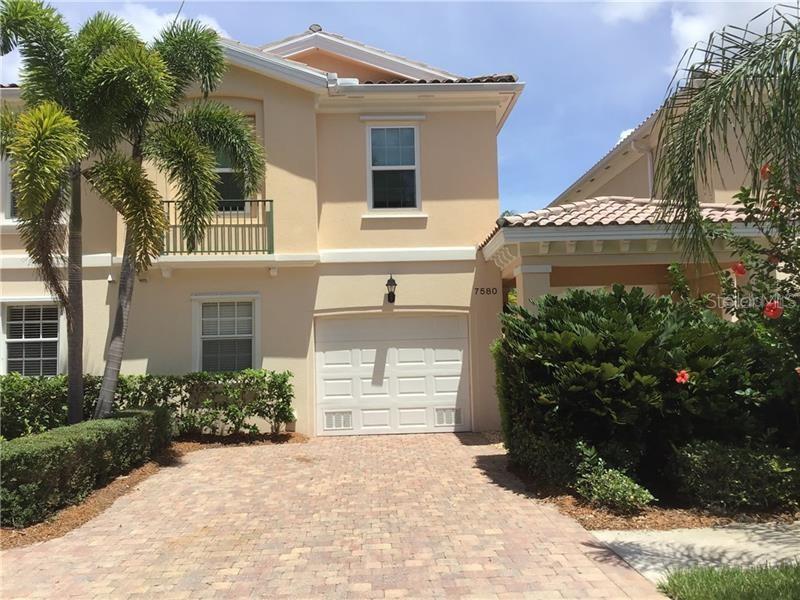 his 3 bedroom townhome has 2.5 baths and an attached 1 car garage and is located in the gated community of VillageWalk on Palmer Ranch. The home has been updated with newer floors and newer appliances. There are hurricane proof windows on the second level. Community amenities include town center (clubhouse) with meeting/card/party rooms, fitness center, 2 heated pools, 6 lighted har-tru tennis courts, pickle ball courts, a restaurant and miles of walking/biking trails.