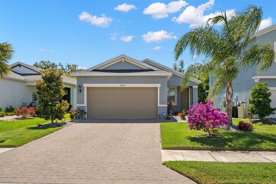 Welcome to this beautifully designed energy-efficient home on a fully fenced conservation lot in the sought-after Eave’s Bend community in Palmetto. Built in 2020, this highly desirable Sycamore floor plan combines thoughtful design, modern finishes, and exceptional efficiency—offering the perfect blend of comfort, style, and everyday functionality.

At the heart of the home which has a hard-wired security system, the spacious kitchen is designed for both entertaining and daily living, featuring rich espresso cabinetry, sleek granite countertops, a large center island ideal for casual dining or meal prep, durable ceramic tile flooring, and warm natural taupe carpeting in the living areas and bedrooms. The open-concept design creates a seamless flow, making it easy to gather with family and friends.

Built with advanced energy-efficient construction, this home offers more than just beauty—it delivers a healthier, quieter lifestyle including a water softener with reverse osmosis while helping save substantially on utility costs year after year.

Located in the amenity-rich Eave’s Bend community, residents enjoy convenient access to shopping, dining, and entertainment, with downtown St. Petersburg just a short drive away. With nearby I-75 providing quick access to major employment centers, beaches, and all that Florida’s Gulf Coast has to offer, this location offers the perfect balance of convenience and lifestyle.

Don’t miss your opportunity to own a newer, energy-efficient home in one of Palmetto’s growing communities. Schedule your private showing today!