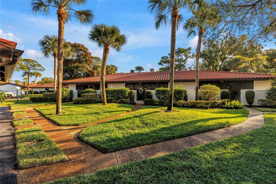 Welcome to this beautifully maintained 2-bedroom, 2-bath villa-style condo in Valencia II, perfectly positioned next to the IMG Golf Course. Freshly painted and thoughtfully updated, this home offers easy, single-level living with a bright and functional layout.

Both bedrooms are true primary suites, each featuring ensuite bathrooms and walk-in closets—ideal for guests or a private split-bedroom design. One suite has been upgraded with a new jetted bathtub, creating a relaxing retreat at the end of the day. Plantation shutters and a new front door add a classic touch while providing style and privacy. Additional updates include an updated electrical panel, and newer Range and Dishwasher.

Step outside and enjoy the community pool just steps from your back door, making it easy to soak up the Florida sunshine. The villa-style design provides added privacy and a relaxed feel that lives more like a home than a condo.

Centrally located, you’re just minutes from Anna Maria Island’s beaches, Detwiler’s Farm Market, IMG Academy, shopping, dining, and Sarasota-Bradenton International Airport, making this an ideal full-time residence, seasonal getaway, or investment opportunity.