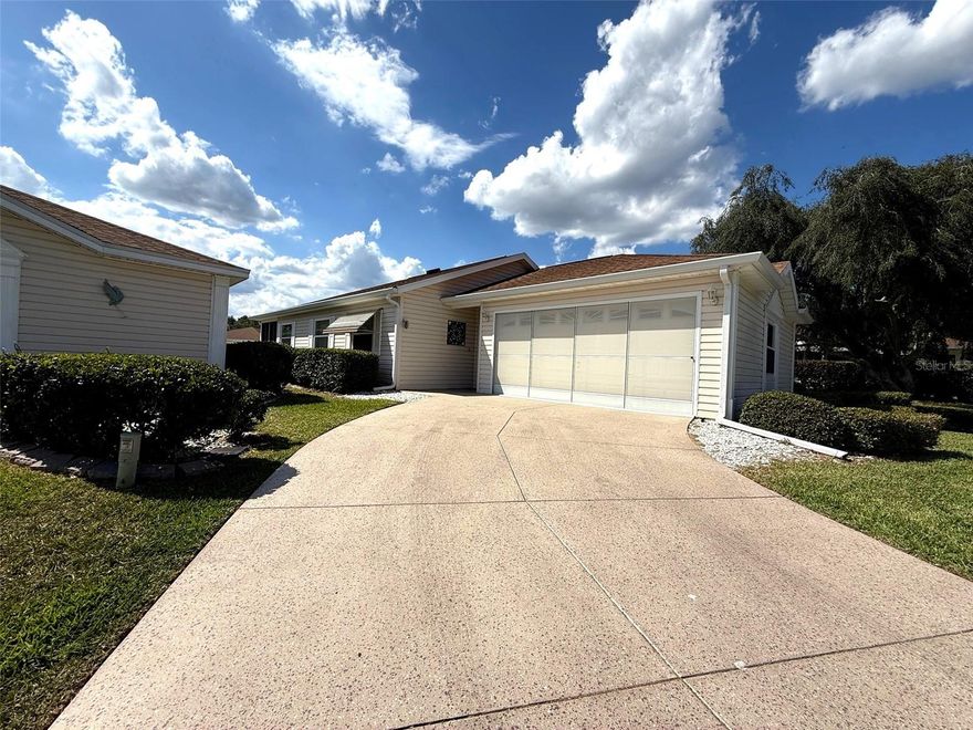 Look no further—your ideal Florida lifestyle starts here!
Now available for long-term lease, this charming 2-bedroom, 2-bath villa is located in the highly sought-after 55+ gated community of Spruce Creek South, just minutes from The Villages.
Step inside and enjoy a bright, inviting layout with new flooring coming soon, giving the home a fresh, modern feel. The enclosed lanai offers the perfect space to relax with your morning coffee or unwind in the evenings while enjoying Florida’s year-round sunshine.
All-inclusive living at its best! Rent covers electric, water, sewer, trash, yard maintenance, and HOA fees, making for truly hassle-free living.
Residents of Spruce Creek South enjoy access to a wide array of resort-style amenities, including a clubhouse, sparkling pool, tennis and pickleball courts, shuffleboard, fitness center, billiards, library, and a full calendar of social activities. Golf enthusiasts will love the nearby course, and the community’s golf cart-friendly access to shopping, dining, and entertainment adds everyday convenience.
This guard-gated community provides an extra level of security and peace of mind—one of the few in the area to have this feature.
Don’t miss this opportunity to live in one of Central Florida’s most desirable active adult communities—schedule your showing today before it’s gone!