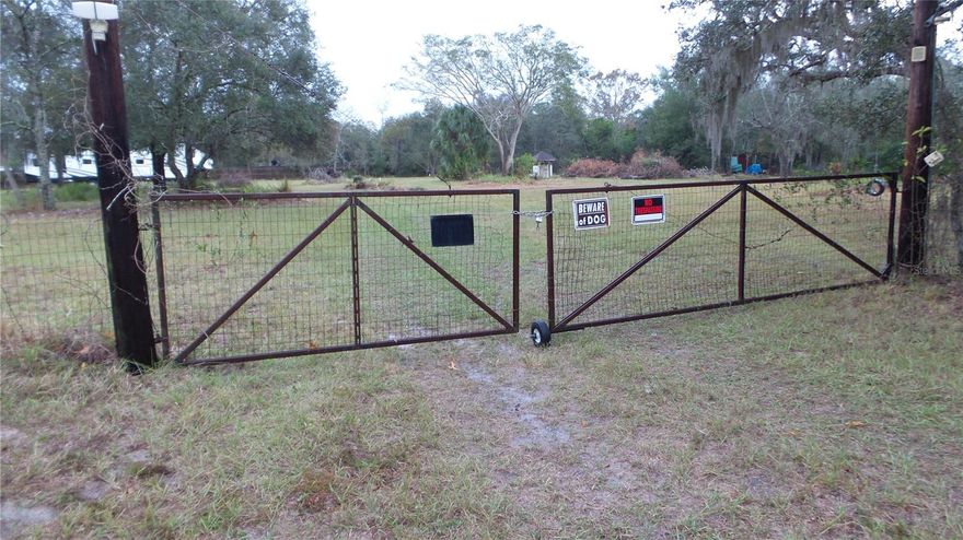 This 2.13 acre parcel is zoned agricultural but would be perfect for your DREAM HOME. The current owner had plans to build an amazing single family residence on this property but their plans have changed. It's high and dry so no need to worry about flooding and its conveniently located close to SR-52 and US 19 for easy access to its many shopping, restaurants and entertainment options. The property is fully fenced and has on-site septic, well and a power pole. Many of the trees have been removed. Soil tests have already been completed as well. Don't let this opportunity pass you by!