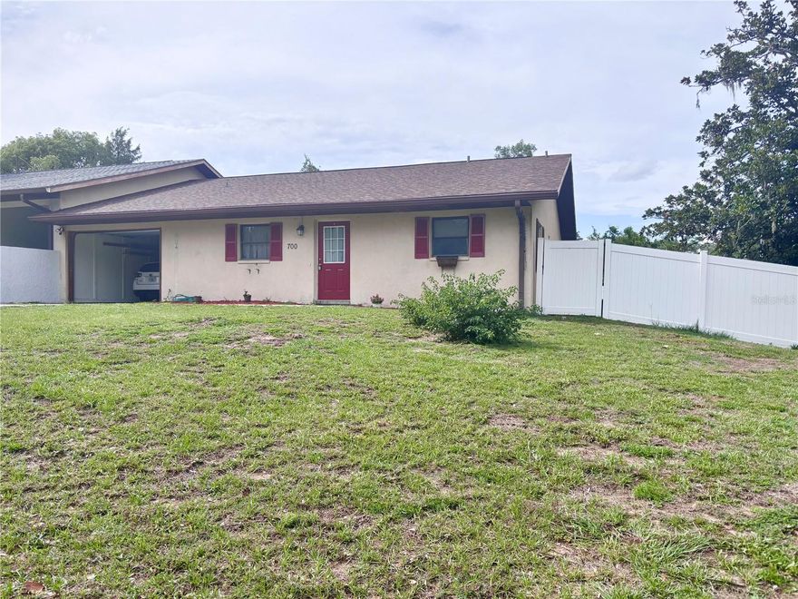 Welcome to 700 W Dampier Street in the heart of Inverness, where small-town charm, walkability, and outdoor adventure come together. Ideally located just a short walk from historic downtown Inverness and the renowned Withlacoochee State Trail, this home offers the perfect blend of convenience and lifestyle. Enjoy easy access to local restaurants, boutiques, coffee shops, community events, and miles of scenic biking and hiking trails right from your front door.
Inside, you'll find inviting living spaces filled with warmth and comfort, making this property ideal as a full-time residence, seasonal getaway, or investment opportunity. Major updates provide added peace of mind, including a brand-new roof installed in 2026 and a water heater replaced in 2022.
Surrounded by everything Citrus County has to offer, residents can enjoy nearby lakes, golf courses, waterfront dining, fishing, kayaking, and easy access to Crystal River and Florida's Nature Coast. Whether you're spending the day exploring downtown, biking the trail system, or enjoying the relaxed pace of Inverness living, this home places you right in the center of it all.