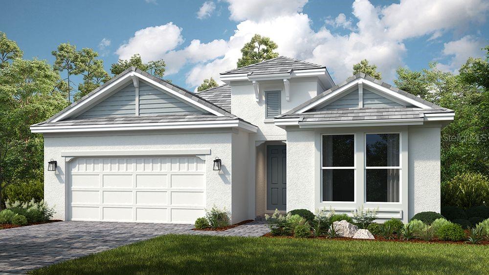 New Construction - September Completion! Built by America's Most Trusted Homebuilder. Welcome to the Azzurro at 876 Arbor Green Trail in Esplanade at Center Lake Ranch! This beautifully designed new home offers a spacious and flexible layout perfect for modern living. The chef-inspired gourmet kitchen features a walk-in pantry and a prep-and-dine island with knee wall cabinets, overlooking the open great room and dining area for effortless entertaining. From the great room, step out to your extended covered lanai and enjoy the gorgeous Florida weather year-round. Inside, the luxe extended flooring flows into the primary suite, creating a seamless, elegant look. The primary retreat includes an oversized walk-in closet and a spa-inspired en-suite with dual sinks and a walk-in shower. At the front of the home, two secondary bedrooms, a full shared bath, and a convenient laundry room provide comfort and functionality for family and guests. Additional Highlights Include: Gourmet kitchen, bedroom in place of flex, extended lanai, 4' garage extension, and laundry package. Photos are for representative purposes only. MLS#O6340836
Experience resort-style living in St. Cloud, Florida, at Esplanade within the gated Center Lake Ranch community. With homes offering stunning nature and pond views, every detail is designed for peace and relaxation. Enjoy wellness-focused amenities like a pool, spa, fitness center, and movement studio. Stay active with pickleball, bocce, or strolls through the Bark Park, while concierge services and community events keep life exciting. With planned trails, parks, and an 11-acre Central Park, Esplanade offers a serene, nature-filled lifestyle with easy access to major roads.