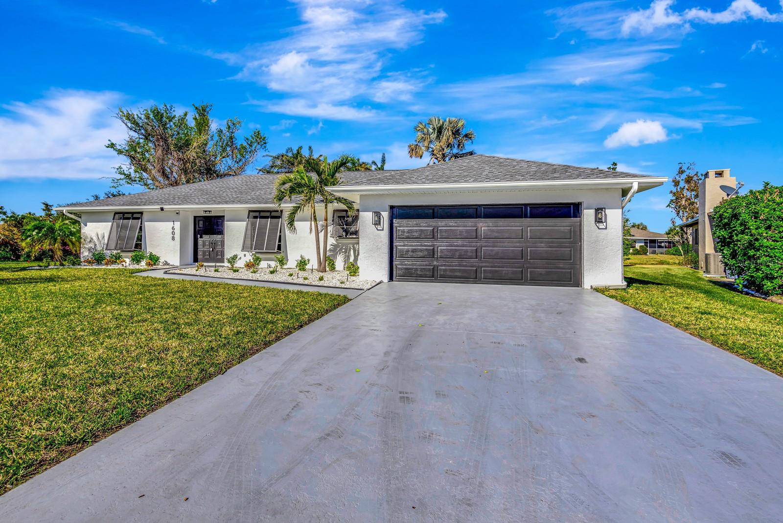 Savings you will love!!!
Your next home is ready and calling your name!
You don’t want to miss out the opportunity to own this gorgeous property fully renovated and take advantage of incentives offered by the seller to help pay for closing costs.
Don’t let this chance of buying your new home get missed!
Nestled in the heart of Venice, FL, 1608 Honey Court exudes charm and elegance at every turn. This meticulously crafted home blends modern comforts with timeless architectural details, offering a sanctuary of style and sophistication. Upon entering, you are greeted by an inviting split floor plan that is welcoming to the entire residence. It seamlessly integrates the living, dining, and kitchen areas, creating an ideal space for both entertaining and everyday living. Natural light floods through large windows, illuminating the tasteful finishes and designer touches throughout. The gourmet kitchen is a chef's delight, featuring new and modern cabinetry, brand new appliances, and a spacious island perfect for culinary creations and casual dining. The master suite is a private retreat, boasting a luxurious ensuite bathroom and walk-in closet. Additional bedrooms offer comfort and flexibility, ideal for family or guests. Outside, the property continues to impress with meticulously manicured grounds, offering a serene escape. A covered lanai and pool provide an ideal setting for al fresco dining or relaxing while enjoying the Florida sunshine with an enclosed sun room. Located in a desirable neighborhood, this beautiful home offers proximity to Venice's vibrant dining, shopping, and cultural amenities, as well as our famous beaches and outdoor recreational opportunities. This residence presents a rare opportunity to own a truly exceptional home in one of Florida's most desirable communities! Home features new roof, new A/C, new driveway, plantation shutters and completely remodeled all throughout!!!