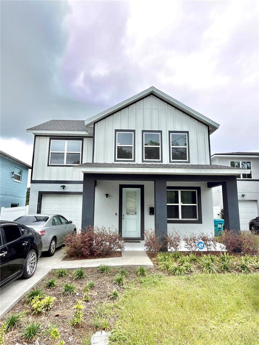 Move-in ready newer construction just minutes from Downtown Orlando! Built in 2022, this 3-bedroom, 2.5-bath home offers a modern open-concept layout designed for both comfort and functionality. The main living areas feature durable luxury vinyl plank flooring, complemented by a spacious kitchen with granite countertops, solid wood cabinetry, and stainless steel appliances, perfect for everyday living and entertaining.
Upstairs, the primary suite provides a private retreat with a walk-in closet and en-suite bath. A versatile main-floor office/flex space can easily be used as a 4th bedroom or additional living area. Enjoy added convenience with a 1-car attached garage, covered front porch, and no HOA restrictions.
Situated on a low-maintenance lot and located near major highways, shopping, dining, and just minutes to Downtown Orlando, this home offers both accessibility and lifestyle. Whether you're a first-time buyer or looking to stop renting, this is an excellent opportunity to own a newer home at an affordable price.
No HOA + proximity to Downtown Orlando makes this a great option for long-term rental or primary residence.