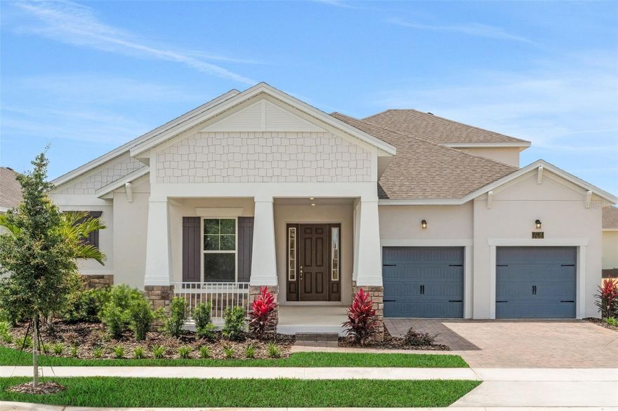One or more photo(s) has been virtually staged. Welcome to this beautifully designed Tidewater Bonus newer-construction home in the highly sought-after Avalon Woods community of Winter Garden! 
Built in 2026, this spacious residence offers modern finishes, an open-concept layout, and a prime location just minutes from Hamlin 
Town Center, shopping, dining, top-rated schools, and major highways.
Inside, you’ll find a bright and inviting floor plan featuring a large kitchen with upgraded cabinetry, stainless steel appliances, stone 
countertops, and an oversized island overlooking the main living and dining areas — perfect for entertaining. The spacious primary suite 
offers a private retreat with a walk-in closet and a well-appointed bathroom with dual vanities and a large walk-in shower.