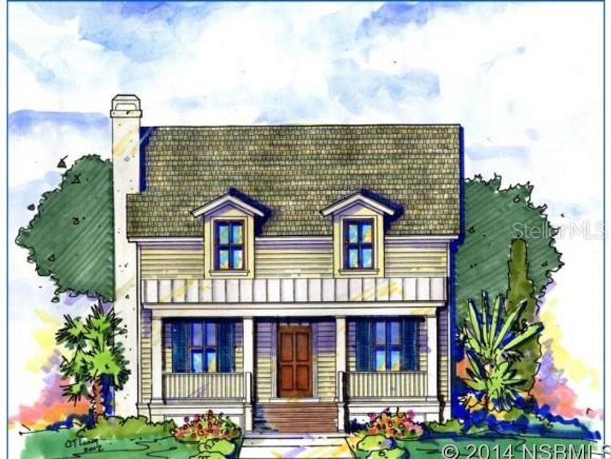 WHERE LIFE IS A BREEZE! THE COTTAGES AT FLAGLER AVE IS A QUAINT SEASIDE RETREAT COMMUNITY LOCATED IN THE HEART OF NEW SMYRNA BEACH, THE LOOP AND FLAGLER AVE DISTRICT.  8 FLOOR PLANS TO CHOOSE OF OLD WORLD CHARM DESIGN WITH CRAFTSMAN QUALITY THRU OUT.  ALL MODELS INCLUDED: 24 GUAGE STAINLESS STEEL ROOF,  10'CEILINGS, GRANITE COUNTER TOPS IN ALL WET AREAS, 18 X18 TILES IN ALL LIVING AREAS AND MASTER BED, WOOD CABINS, BEAD BOARD PORCH CEILINGS PAINTED HAINT BLUE WITH TREX PORCH DECKING, 8' DOORS, CROWN MOLDING IN ALL LIVING AREAS AND MASTER BED, PAVER DRIVEWAYS AND FULL LANDSCAPED.  PLEASE INQUIRY ABOUT MATCHING YOUR LOT UP WITH YOUR FLOOR PLAN ( PRICES SUBJECT TO CHANGE). APPLIANCE AND LIGHTING ALLOWANCES. FIREPLACES ARE AN OPTIONAL UPGRADE AND NOT INCLUDED IN PRICING. CALL FOR A COMPLETE LIST OF UPGRADES. THE PRICING ON THIS HOME IS BASED ON A FAULKNER FLOOR PLAN. BUILDER RESERVES THE RIGHT TO MODIFY PLANS, ALTER SPECIFICATIONS AND CHANGE DIMENSIONS WITHOUT CONSENT OF NOTICE TO BUYER.  ALL DIMENSIONS ARE APPROXIMATE. ARTIST RENDERING MAY VARY FROM ACTUAL CONSTRUCTION DOCUMENTS. Buyer to pay Title & Doc Stamps. ;Water: City