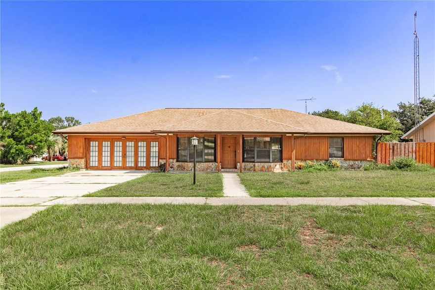 Welcome to your canvas for creativity and transformation! This charming 3-bedroom, 2-bathroom home with an enclosed garage presents an incredible chance to create the house of your dreams. Located in the sought after neighborhood of Marion Oaks, this home showcases a promising layout and a coveted location.  Spread across three spacious bedrooms, there's plenty of room to craft cozy retreats for every member of your household.  With two bathrooms, you have the ideal foundation to customize and design stunning spaces that reflect your personal style.  The enclosed garage space offers a wealth of possibilities - from creating a workshop or hobby room to converting it back into a garage.  The highlight of this property is the desirable floorplan and the potential it holds. While it requires a new roof, this presents a unique opportunity to reimagine and renovate to your heart's content. Let your vision come to life as you envision the modern finishes, open-concept layouts, and breathtaking details that will transform this house into a true gem.    For savvy investors, this property offers the chance to add substantial value through renovation. Once restored, it could become a coveted rental or a profitable resale option in an appreciating market.  Opportunities like this are rare. Don't miss your chance to take advantage of the potential that this home holds. Whether you're an experienced renovator or a first-time buyer with a vision, this property is your blank canvas for transformation and is in livable condition while you do it.  Seize the moment and turn this house into your dream home! Contact us today to schedule a viewing and begin your journey towards homeownership and investment success.  Situated in a sought-after neighborhood, you'll enjoy the convenience of being close to schools, parks, shopping, and dining. Located only a short distance to the Marion Oaks Community Center complete with splash pad and playground.  Easy access to major highways, putting the entire city within reach.