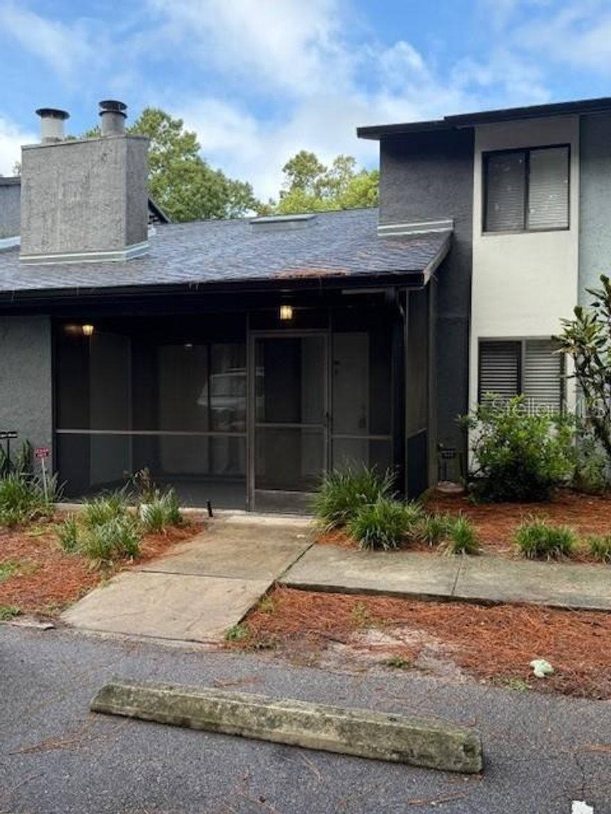 PRICE REDUCTION. Under a large canopy of oaks at The Reserve of Wekiva Bend is a remodeled and freshly painted two-story townhome. Toward the back of the community and close to the Little Wekiva River, this condominium has a wood-burning fireplace in the living/dining room and is ready for the upcoming cooler days. Offering two bedrooms and two baths, one on each floor, you can decide if you want the main on the first or second floor. Both bedrooms feature ceiling fans, engineered wood floors and blinds. The galley-style kitchen features new kitchen cabinets and granite countertops. Appliances are refrigerator, range, microwave and a dishwasher with new sink and faucet. Additionally, cabinets and granite countertops along with the lavatories and faucets have been replaced in both baths. The washer and dryer have their own interior space with new cabinets across from the shelved pantry closet. Enjoy utilizing the loft with your design, whether it is an office, home gym, play area or art room, you decide. Don't forget about the screened storage closet and front patio, ideal for relaxing. The Reserve at Wekiva Bend offers assigned parking, weekly pest control, water (included in your dues), swimming pool, mailbox kiosk, carwash station, clubhouse and laundry facilities. Close to Central Florida's major roadways, shopping, restaurants and entertainment.