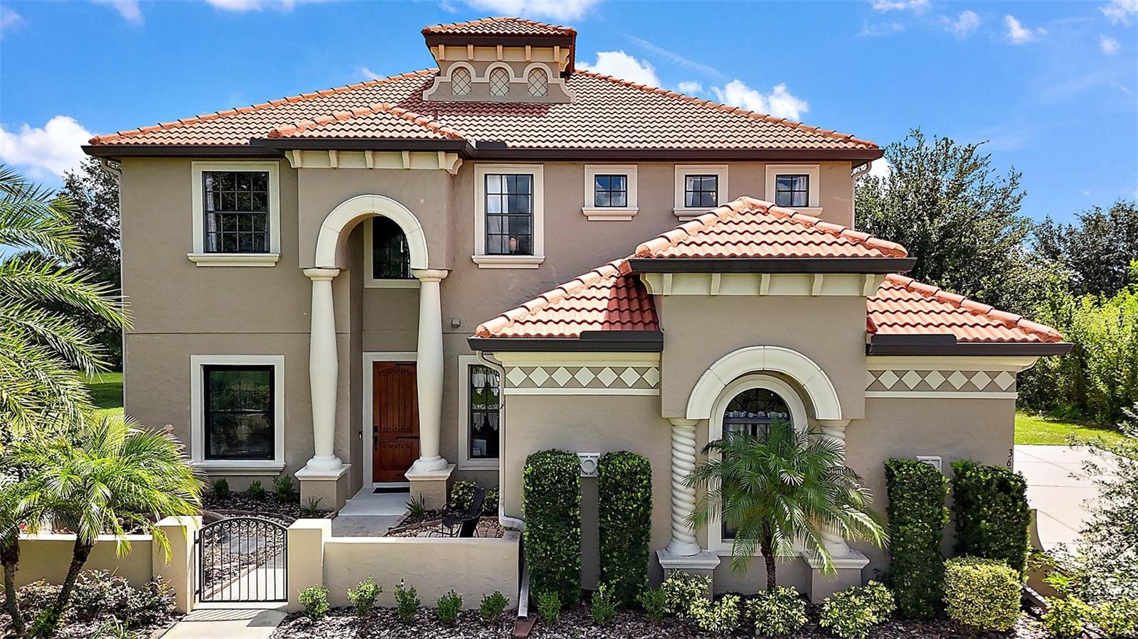 The Black Bear community offers a stunning blend of natural beauty and a welcoming atmosphere for families, all set against the backdrop of Florida's scenic landscapes. With rolling hills and serene lakes, this area is perfect for those looking to lead an active lifestyle surrounded by nature, while also being close to downtown’s recreational and cultural options. This remarkable property features five spacious bedrooms and three and a half bathrooms—an ideal choice for families seeking comfort and room to grow. As you step inside, the abundance of natural light and the open floor plan will immediately capture your attention. The primary suite, conveniently located on the first floor, serves as a tranquil retreat with its luxurious en-suite bathroom. This thoughtful layout allows everyone in the family to enjoy their own space while still gathering comfortably in shared areas, such as the generous Media room on the upper level. One of the standout features of this home is the upper-level balcony that connects seamlessly to the Media room, offering a lovely outdoor space perfect for relaxation and enjoying the picturesque views. Additionally, the three-car garage addresses the increasing need for parking and storage, providing ample space for vehicles, tools, or recreational gear—a significant advantage for modern living. The home boasts a durable tile roof that not only enhances its aesthetic appeal but also promises durability and low maintenance. Plus, the added convenience of a half bathroom on the patio is a thoughtful touch for families considering a swimming pool, enhancing outdoor entertaining possibilities. Designed with care, this home balances private havens and communal living areas, ensuring that family connections are effortless and enjoyable. Residents benefit from the Homeowners Association (HOA), which includes cable and high-speed internet services. The property is also equipped with two newly installed air conditioning systems from 2024 and a tankless water heater added in 2022. We invite you to schedule a tour at your convenience, whether online or in person, to discover all the wonderful features this home has to offer. Property Tour https://my.matterport.com/show/?m=m8gWZjS83rz&mls=1