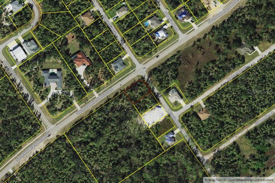 City water lot waiting for you to build your dream home in the thriving city of North Port, home of the Atlanta Braves Spring Training. This property is an oversized corner lot. Minutes to the North Port Aquatic Center, the water park that features a 25-meter stretch pool, three slides, and a lazy river. Centrally located to EVERYTHING...US-41, I-75, schools, Suncoast Technical College, Shannon Staub Library, and plenty of grocery & retail shopping, and dining. Close to Venice, Port Charlotte & Punta Gorda. Near the new waterfront oasis, Sunseeker Resorts. Convenient access to a multitude of golf courses, world-class fishing, boating, and stunning Gulf beaches!