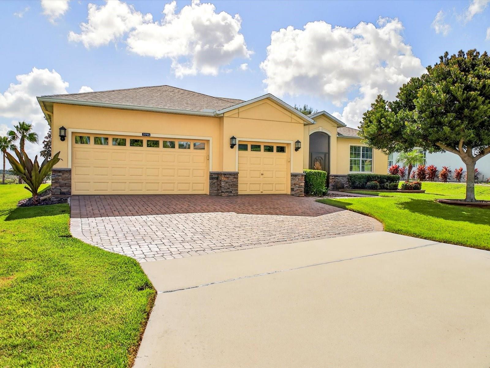 Welcome to this gorgeous, move-in ready home perched atop one of the highest points in the highly sought-after 55+ community of Heritage Hills. This beautifully maintained residence combines elegance, comfort, and modern convenience — all set in a serene, resort-style neighborhood. From the moment you arrive, you’ll be impressed by the charming stone exterior, meticulously manicured landscaping, and screened entryway that offers both beauty and privacy. Inside, the home features soaring 11-foot ceilings, abundant natural light, and plantation shutters throughout, creating a bright and welcoming ambiance. The thoughtfully designed floor plan includes: Spacious formal dining room perfect for entertaining, French doors leading to a private den with a ceiling fan — ideal for a home office or reading nook,
Gourmet eat-in kitchen with a walk-in pantry, over-counter lighting, tile backsplash, skylight, and Whirlpool appliances (all appliances stay!), Large laundry room with custom cabinetry for added storage, and Custom closet systems throughout the home for optimal organization. Step outside to your personal oasis — a spectacular screened in lanai featuring paver flooring and a ceiling fan, perfect for enjoying Florida’s year-round sunshine. Just beyond, a second pavered outdoor patio provides the ideal space for grilling or relaxing with friends. The luxurious primary suite boasts dual sinks, a soothing soaking tub, and ample storage. Additional highlights include a new Timberline roof, a Trane A/C system, Ring doorbell, and a three-car garagewith overhead storage. For added convenience, the HOA takes care of all lawn maintenance, including mowing, annual re-mulching of garden beds, and even the exterior painting every five to six years—leaving you with more time to relax and enjoy your beautiful surroundings. Heritage Hills is a vibrant 55+ active community set in the rolling hills of Clermont, providing an unparalleled lifestyle with something for everyone. The Mediterranean-inspired, gated community, built by Lennar Homes, boasts an impressive range of resort-style amenities, including a heated pool and spa, tennis and pickleball courts, basketball courts, shuffleboard, bocce courts, and much more. The community’s grand clubhouse is a true centerpiece, offering a 24-hour fitness center, as well as an exercise room, craft room, library, and card rooms. For those special occasions, the clubhouse features a ballroom with a stage and kitchen, ideal for hosting events and celebrations. Additionally, the 5-mile walking trail winds throughout the community, providing the perfect way to stay active while enjoying scenic views. Located just minutes from the heart of Clermont, Heritage Hills offers easy access to world-class attractions such as Disney, shopping, dining, medical facilities, and more. Need to explore even more? Take the back gate for a short drive to Winter Garden for additional shopping and dining options. With quick access to major highways, getting around is a breeze. Don't miss out on this extraordinary opportunity to enjoy a relaxed, active lifestyle in one of Central Florida's most desirable communities. Schedule your private tour today and make this dream home yours! Schedule your private showing today and discover the lifestyle you deserve!