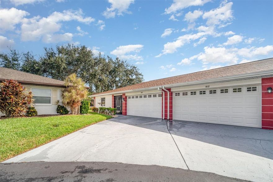 ASSUMABLE MORTGAGE AT JUST 2.75% — don’t miss out! Welcome to 1810 Atrium Drive in beautiful Sun City Center, where comfort and convenience come together. This charming 2-bedroom, 2-bath home features a brand-new roof and an AC that’s only 2 years old, giving you peace of mind for years to come. Step inside to a bright, open floor plan with tile and hardwood flooring throughout, a spacious kitchen, and inviting living areas perfect for both relaxing and entertaining. Enjoy the ease of a one-car garage and a low-maintenance yard, ideal for Florida living. Perfectly located near shopping, dining, golf courses, and all the wonderful Sun City Center amenities — this home truly has it all!