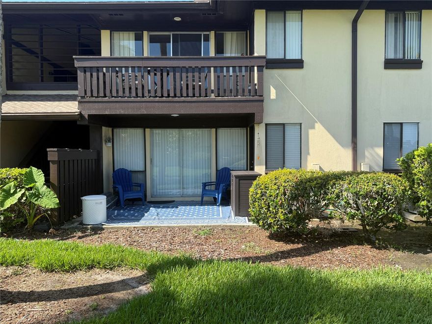 Nature Enthusiast take a look!- Golf near by -Boating -Kayaking- Fishing ect This beautifully maintained Ground unit is available for quick occupancy!
Owners have enjoyed for several years but the family has grown! This unit offers an oversized primary bedroom updated kitchen and bath and has served the family well for several years!
Step out side to well landscaped areas and the well maintained pool and clubhouse. Across the street is one of Palm Coast Beautiful Golf courses, Palm Harbor Course.  You're desire for wonderful restaurants we have those too and shopping is extremely convenient plus Local Beach's. Flagler County has beautiful venues with all types of courts and halls that can be used for family events- extremely affordable The area is lush with natural areas and many area parks and paths! Attention this property is being sold Cash ONLY! Highly motivated seller! Water Sewar Trash Pest Basic cable included in your quarterly fees and community amenities!(1172.00)