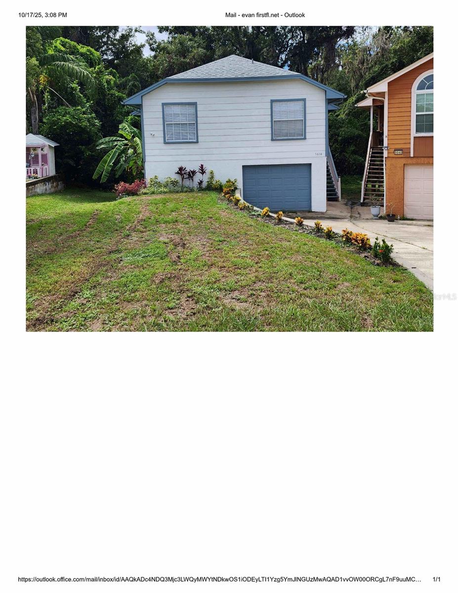 realtor/ owned. Unique elevated home on a quiet street. New floors, cabinets, appliances, blinds, garage door, plumbing, almost new roof and ac.
ready to move in..