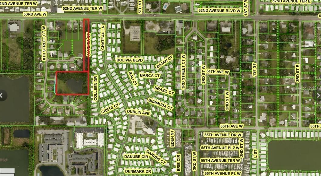 LOCATION, LOCATION!!! PRICED TO SELL! THIS PROPERTY IS LOCATED BETWEEN BRADENTON AND SARASOTA, CLOSE TO FAMOUS PUBLIC BEACHES, SHOPPING CENTERS AND UTC MALL, JUST MINUTES FROM SARASOTA/BRADENTON AIRPORT! NOT IN FLOOD ZONE! CURRENTLY ZONED RMF9, WHICH IS FOR MULTI FAMILY (DUPLEX) SELLING TOGETHER WITH PARCEL ID: 5880600001 (.7 ACRES) GIVING IT AN ACCESS TO 53RD AVE AND MAKING IT OVER 4.5 ACRES IN SIZE! THERE IS A LOT OF POTENTIAL FOR A DEVELOPER OR INDIVIDUAL! COME AND BUILD AND ENJOY FLORIDA LIFE!