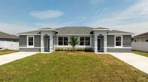 New Construction. This stunning 3 bedroom -- 2 bath Duplex is Available for Immediate Move In. Both units are Available. 646 and 648 Desmoines Ct - Kissimmee, Fl. Monthly Rent of $1,800 for each unit. This property is beautiful with a spacious kitchen with all new Appliances. The master bedroom has a spacious walk in closet. Washer and Dryer is Installed. New carpet is installed in all 3 Bedrooms. There are no back neighbors with a huge backyard. Very quiet neighborhood. 1 small pet is allowed with a non-refundable pet deposit. The rent includes Lawncare. Minimum 1 year lease. Tenants must obtain Renter's Insurance. Application is $50 with RentSpree.