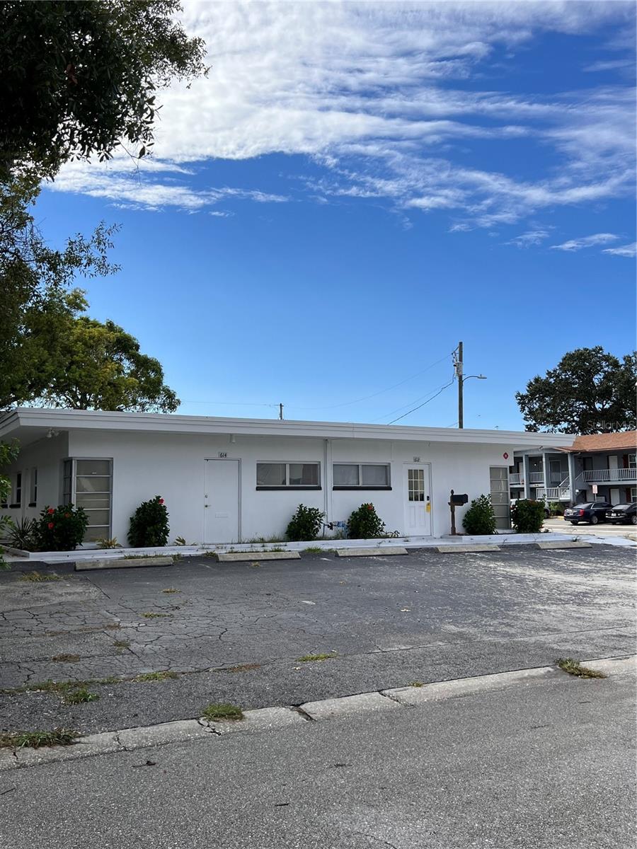 Don't pass this up! Here is a rare investment opportunity for a duplex in Clearwater, Florida. This solidly built block structure is in an X flood zone, though a small corner of the property is in an AE zone. This duplex features two large dwellings, a three bedroom, and a two bedroom. Both units have been updated with pristine and durable tile floors, new kitchen and bathroom cabinets, stone counters, and stainless steel appliances. Each unit also has their own laundry room with ample room for extra storage. Proforma rents are $1,500 and $1,800 for the 2/1 and 3/1 respectively. Hurry up and don't let this 6.9 CAP Rate property slip by.