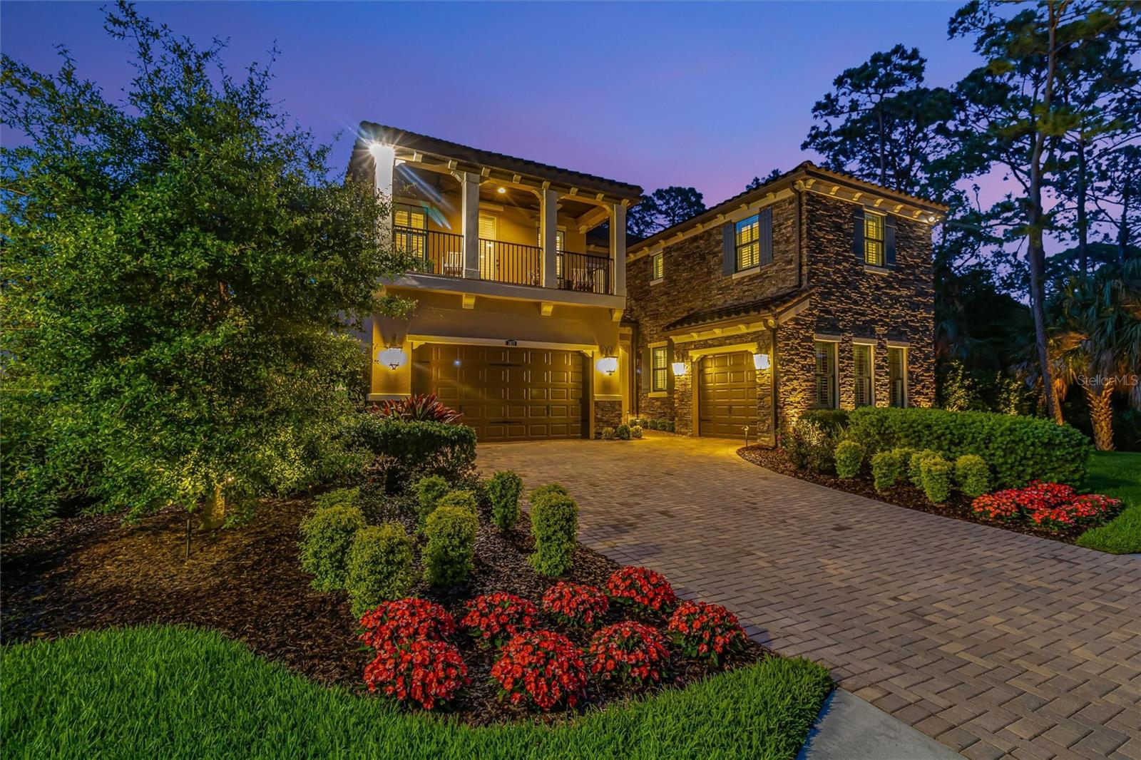 Don't miss the opportunity to make this extraordinary residence your own! Whether you are looking for a lavish family home or an entertainers paradise, 7877 Marsh Pointe Dr promises to exceed your expectations. Experience luxury living at its finest in this stunning resort style property strategically located midway between downtown Tampa and the award winning beautiful beaches of Tampa Bay. From the moment you step into the grand entryway with its soaring 20' ceilings, you'll be captivated by the spaciousness and elegance of this magnificent home. Featuring 5 bedrooms and 5 full bathrooms spread across a sprawling 4,290 square feet, this residence is designed for comfort, style, and seamless entertaining. The interior features hickory hardwood flooring throughout, adding warmth and sophistication to every room. Indulge in the ultimate comfort and convenience of the luxurious guest suite on the first floor, complete with its own full bathroom coffee bar walk in closet and mini fridge. Also on the first floor is the distinctive and stylish office, complete with a rustic yet elegant barn door offering a secluded and inspiring environment, perfect for working at home or tackling important projects with ease. The owners retreat is located on the second floor featuring two well appointed walk in closets, separate stand alone tub and spacious, elegant and serene shower with dual shower heads and custom glass tile. Three more bedroom are located upstairs as well as two modern full bathrooms. The heart of the home is the newly remodeled kitchen, which is a chef's dream come true. Equipped with a hidden spacious walk in pantry, wine fridge, stone counters, gas cooktop and built in wall ovens, this kitchen is as functional as it is beautiful. The expansive kitchen island includes an extra large farm style sink, built in microwave and dishwasher, and can easily seat up to six guests providing ample space for casual dining and food preparation, making mealtime a breeze. The living room, featuring a gorgeous Restoration Hardware chandelier and plantation shutters, enhances the ambiance creating an inviting atmosphere for gatherings and relaxation. Entertaining is made effortless with the expansive outdoor area of this property. Step outside to discover a resort style pool area that feels like your own private oasis. The outdoor kitchen, featuring intricate stone detailing and hand stained wood ceiling, allows for alfresco dining and grilling in style. Gather around the gas fire bowl, accented by a calming stone fountain wall, perfect for cozy evenings under the stars. The highlight of the pool area is the swim up pool seating and table, adding a touch of luxury reminiscent of high-end resorts. A charming bridge spans across the pool, creating a picturesque setting. A rock fountain feature, hot tub and sun shelf complete the heated pool's design, offering areas for relaxation and play. For those seeking shade and tranquility, a private pergola area with ample seating awaits, providing the ideal spot for private moments, relaxing, or intimate conversations. Located in the exclusively private gated community of Marsh Pointe, this home-plate shaped property offers not only luxurious amenities but also convenience. Nearby, you'll find excellent schools, shopping, dining, and recreational facilities ensuring that every aspect of your lifestyle is catered to.
Schedule a tour today and experience the epitome of luxury living in Tampa Bay! Bedroom Closet Type: Walk-in Closet (Primary Bedroom).