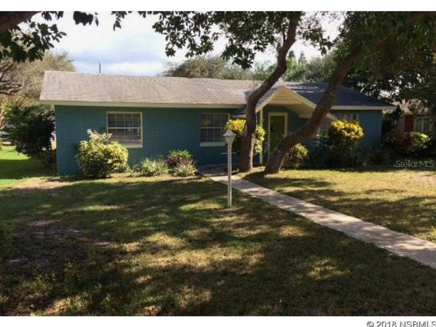 Beachside 3/2 with large 2 car garage! Walking distance to the beach and Flagler Ave restaurants and shopping. 1 block away from the tennis and basketball courts at the Detwiler Park. You can hear the ocean at night as you sit on the back porch overlooking your fenced yard. Move-in-ready beachside home. Owner is Licensed Fl real estate agent. ;Water: City