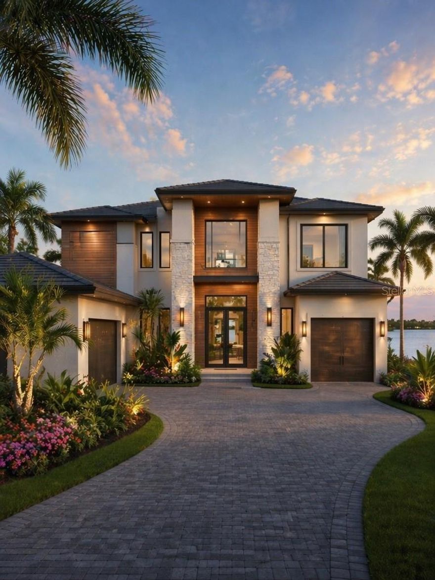 Pre-Construction. To be built. Presented by Synergy Custom Builders, one of Orlando’s emerging and award-winning premier luxury home builders, this is a rare opportunity to create a custom lakefront estate on the shores of Johns Lake.
Buyers will collaborate closely with Synergy’s talented design and construction team to personalize every detail—from architectural layout to curated finishes—ensuring a home that reflects both vision and lifestyle. Each residence is thoughtfully crafted to strike a seamless balance between elegance and comfort, with interiors designed not only to impress but to serve as a true sanctuary for everyday living. From premium materials to intelligently optimized spaces, every element is tailored for both beauty and function.
Situated on an exceptional, cleared homesite with breathtaking lake views, much of the preliminary groundwork has already been completed—offering added value and a streamlined path to construction. Pricing will vary based on final home size, finishes, and selected amenities.
Located within the desirable Waterbrooke community, residents enjoy access to resort-style amenities including a pool, fitness center, playgrounds, and scenic walking trails. Ideally positioned in the rapidly growing city of Clermont, the property offers convenient access to major highways, shopping, and top-rated schools.
Discover the possibilities of bringing your dream lakefront home to life—schedule your private consultation today.