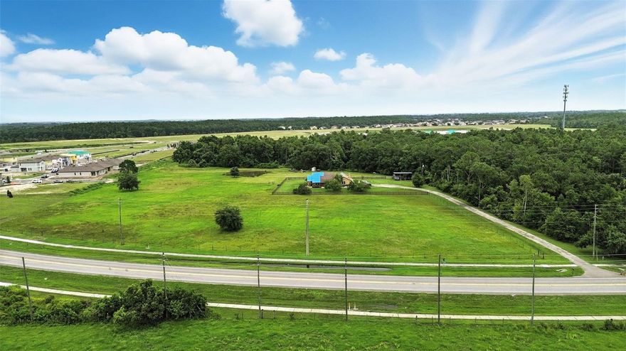 Great opportunity to own and develop 15 acres adjacent to the Hawks Run community being built by Starlight Homes/Ashton Woods. This property is within the Urban Growth Boundary of Osceola County and an ideal parcel for a developer specializing in mixed-use development. Due to the future land use designated as Community Center Perimeter (CCP), as many as 18 residential dwelling units may be constructed per acre.