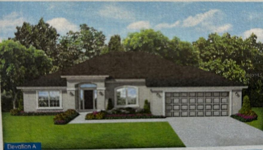 Under Construction. Under Construction--This stunning construction by Adams Homes is our most popular model, featuring an open plan with 4 bedrooms and 3 bathrooms. This block/stucco exterior home 2,265 sq. ft. is located in North Port, close to shopping, and recreation areas. The home features a living room, family room and formal dining with upgraded plank style ceramic tile flooring. The modern kitchen boasts soft-close cabinets, granite countertops in the Kitchen & bathrooms, and a suite of stainless-steel Whirlpool appliances, including a range, microwave and dishwasher. Primary suite provides a split vanities and a 5' shower with a glass. Additional include brushed nickel faucets, LED lighting, five-panel interior doors, and a built-in pest defense system. Designed efficiency, the home includes an indoor HVAC system double-pane windows and full insulation, ensuring and energy savings.  Closing costs are covered if buyer uses one of the builder's Preferred lenders. Only a $1,000 deposit required! Pricing includes lot, and the builder provides a comprehensive warranty: 1 Workmanship,2-Year Systems, and 10-Year Warranty. Photos are for illustration purposes as the home is under construction.
