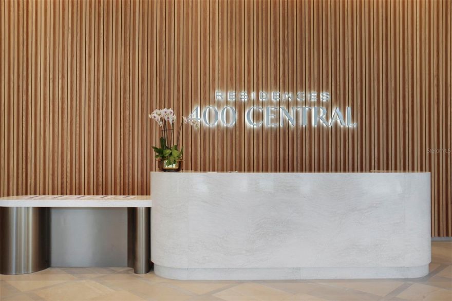 Experience elevated city living. This residence is delivered unfurnished, allowing you to curate a living space that reflects your personal style. 2-bedroom, 2.5-bath luxury 9th floor condo at The Residences at 400 Central, downtown St. Petersburg’s iconic 46-story luxury tower—ideal for the executive seeking a refined urban lifestyle. This modern home features an open-concept layout with floor-to-ceiling glass, flooding the space with natural light and showcasing panoramic views from Tampa Bay to the Gulf of Mexico. An expansive private terrace extends your living area outdoors, perfect for morning coffee, evening wind-downs, or intimate entertaining with a dramatic skyline backdrop.

State-of-the-Art Chef’s Kitchen features sleek, modern cabinetry with ample storage & high-end countertops and designer finishes. The appliances are premium stainless JennAir including a gas range & micro/convection oven for precise, professional-level cooking. Open sight lines to the living and dining areas make it ideal for hosting and conversation. Two private bedroom suites, each with its own en-suite bathroom, plus a convenient guest powder room, complete the residence. High-end finishes, contemporary design, and true lock-and-leave convenience make this home a standout in the heart of downtown. Each unit has dedicated storage space and 2 covered parking garage spaces, one services by valet. 

Residents enjoy an unparalleled amenity collection, including a 46th-floor Sky Lounge Observatory, resort-style pool deck, professional fitness and wellness center, theater lounge, private dining and co-working spaces, pet park & wash station, concierge, valet parking, and more — all on vibrant Central Avenue, just steps from premier dining, arts, and entertainment.

BASICS
* Availability: 03/01
* Pets Allowed: Yes, fees apply $250 non-refundable + $15/mo
* Utilities: Water/Sewer/Trash INCL HOA. All others Tenant
* Parking: 1 self-park and 1 valet covered
* Renter's insurance is required (included in RBP)
* Lease Term: Unfurnished 12 months

THE IMPORTANT THINGS TO KNOW:
* No Smoking
* Application Fee is $50 each Adult, Non-Refundable.
* Please review Keyrenter’s Application Criteria prior to applying.
* Application turnaround time is 1-3 Business days
* Security Deposit: One Month’s Rent
* HOA Application: NO
* Residents are enrolled in the Resident Benefits Package (RBP) for $44.95/month which includes required renters insurance, HVAC air filter delivery (for applicable properties), credit building to help boost your credit score with timely rent payments, $1M Identity Protection, move-in concierge service making utility & home service set-up connections a breeze during your move-in, our best-in-class resident rewards program, and more - details upon application.
* Other terms, fees, and conditions may apply. All information is deemed reliable but not guaranteed and is subject to change. Rent is subject to change.

BEWARE OF SCAMMERS
* The owner will NEVER contact you, ONLY Keyrenter St Pete will be in contact with you. If someone reaches out claiming to be the owner, beware and guard money and personal information.
* We do not list our properties on Craigslist.
* Keyrenter will NEVER ask you to wire money or to take the key from the property. Showings by appt only.

Call: 727-202-2700
Text: 208-682-7068