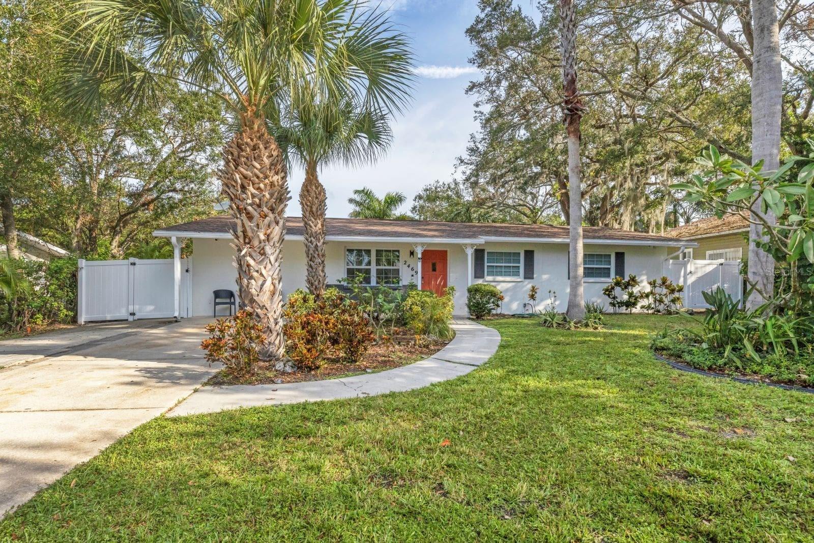 Tropical Oasis in the Heart of Sarasota – 4BR/2BA Home with Screened Lanai & Hot Tub
Welcome to your Sarasota sanctuary! This beautifully updated 4-bedroom, 2-bathroom home offers the perfect blend of comfort, space, and style. With a true open-concept floor plan, the home is filled with natural light, creating a bright and airy living environment.
Step into the expansive screened Florida room—ideal for relaxing or entertaining—and enjoy views of the fully fenced backyard, a private tropical retreat in the city. Whether you're sipping your morning coffee or unwinding in the evening, the lanai and hot tub provide the perfect backdrop for peace and privacy.
Each bedroom is spacious and thoughtfully designed to offer a restful escape. The modern updates throughout the home create a fresh and welcoming ambiance, perfect for both short-term guests or long-term living.
Location, location, location! Just minutes from Sarasota’s world-renowned beaches, vibrant downtown, and endless shopping and dining options—this home truly puts you in the heart of it all. This Sarasota gem offers everything you need for the ultimate Florida lifestyle!