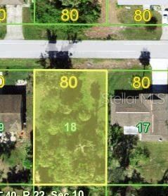 Discover the perfect opportunity to own a piece of Florida’s Gulf Coast! This spacious residential lot in Port Charlotte offers a blank canvas for your future home or investment property. Nestled in a peaceful and established neighborhood, this vacant parcel provides the ideal setting for a single-family residence with plenty of room for a pool, garden, or outdoor entertaining space. Power lines pass by the property and the property will need a well and septic tank.