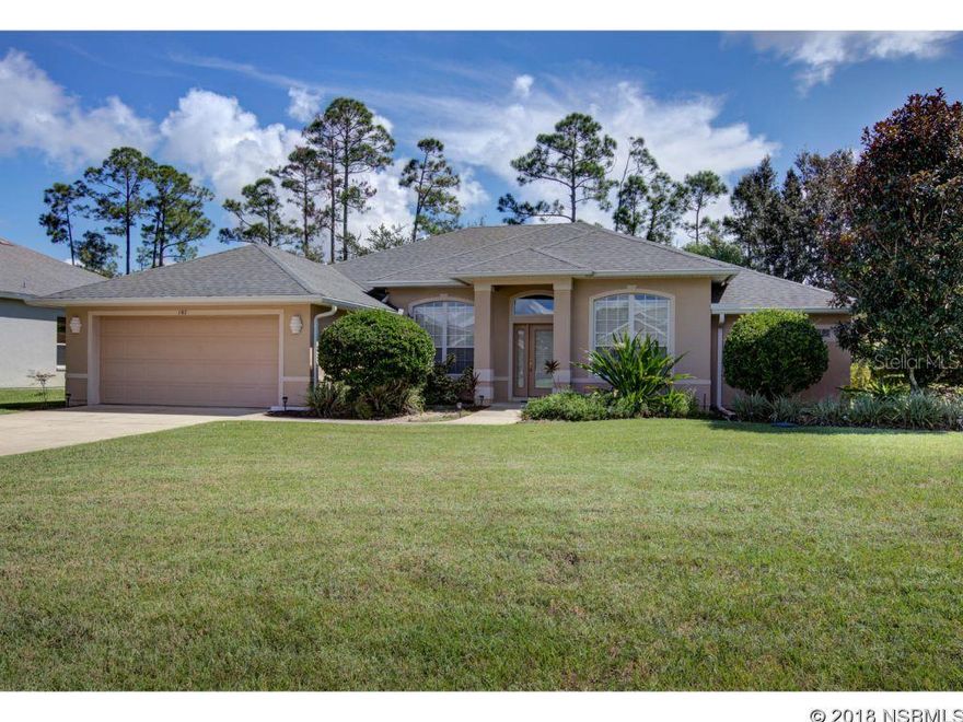 Screened in Pool home located in a Pristine gated community. Don't let this one pass you by.  From the moment you walk in you can enjoy the open floor plan with plenty of natural light. The kitchen comes with a walk in pantry, 42' cabinets and tiled back splash.  Adjacent-ed is the formal dining room and breakfast nook.  The Family room has nature views through the 3 glass sliders to the Lanai and heated pool /spa. Split floor plan with guest bath to outdoors. The french doors that lead into the 4th bedroom could easily become an office or den. Large Master Suite with Trey ceilings, walk in closet, entry to pool, and double sinks.  Great community to fit a unique lifestyle with club house, community pool, lighted tennis and basketball courts, outdoor pavilion, children's play ground, roller hockey rink and much more. ;Water: City